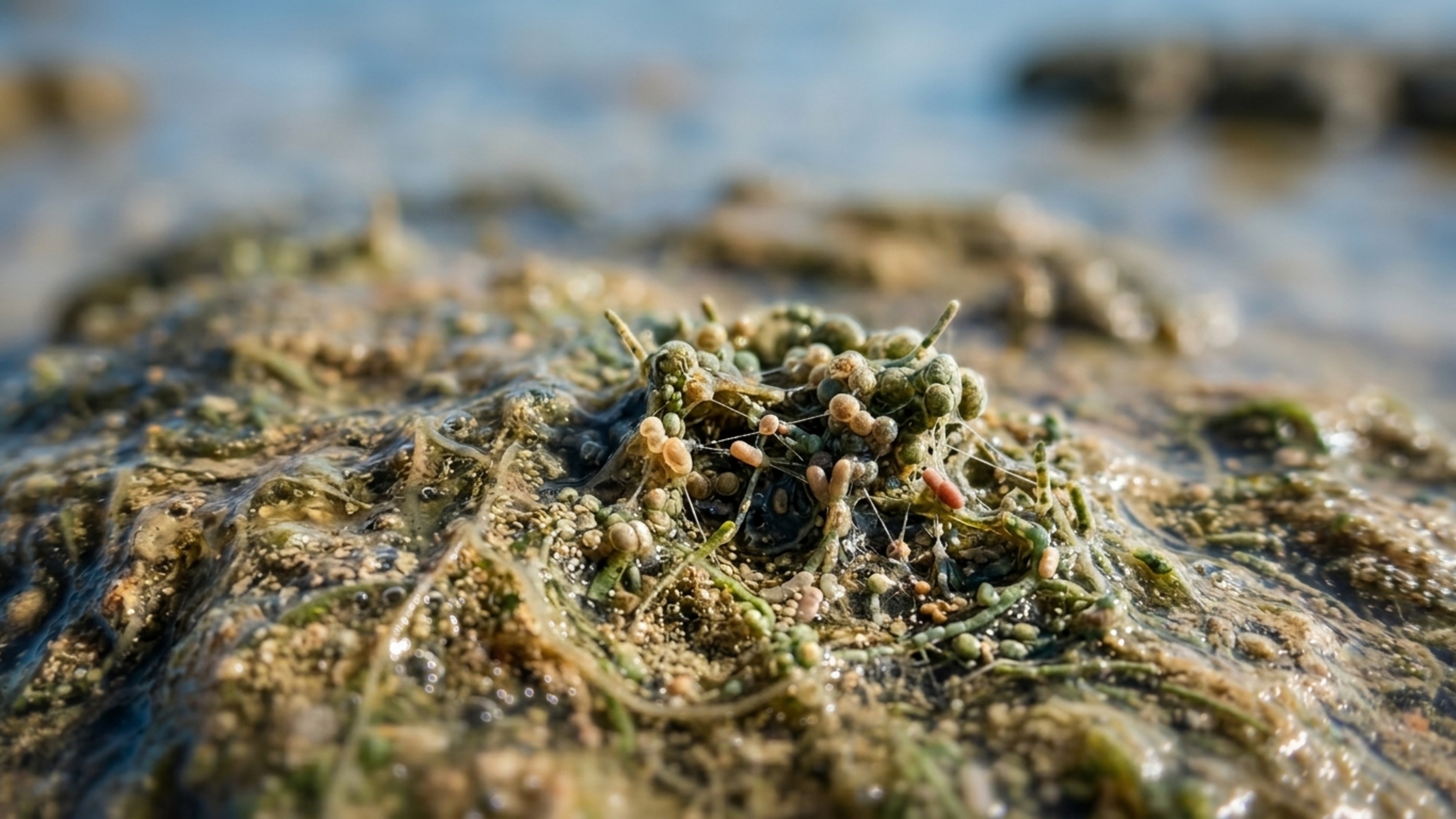 “Aliança” de micróbios em Shark Bay reescreve a origem de tudo