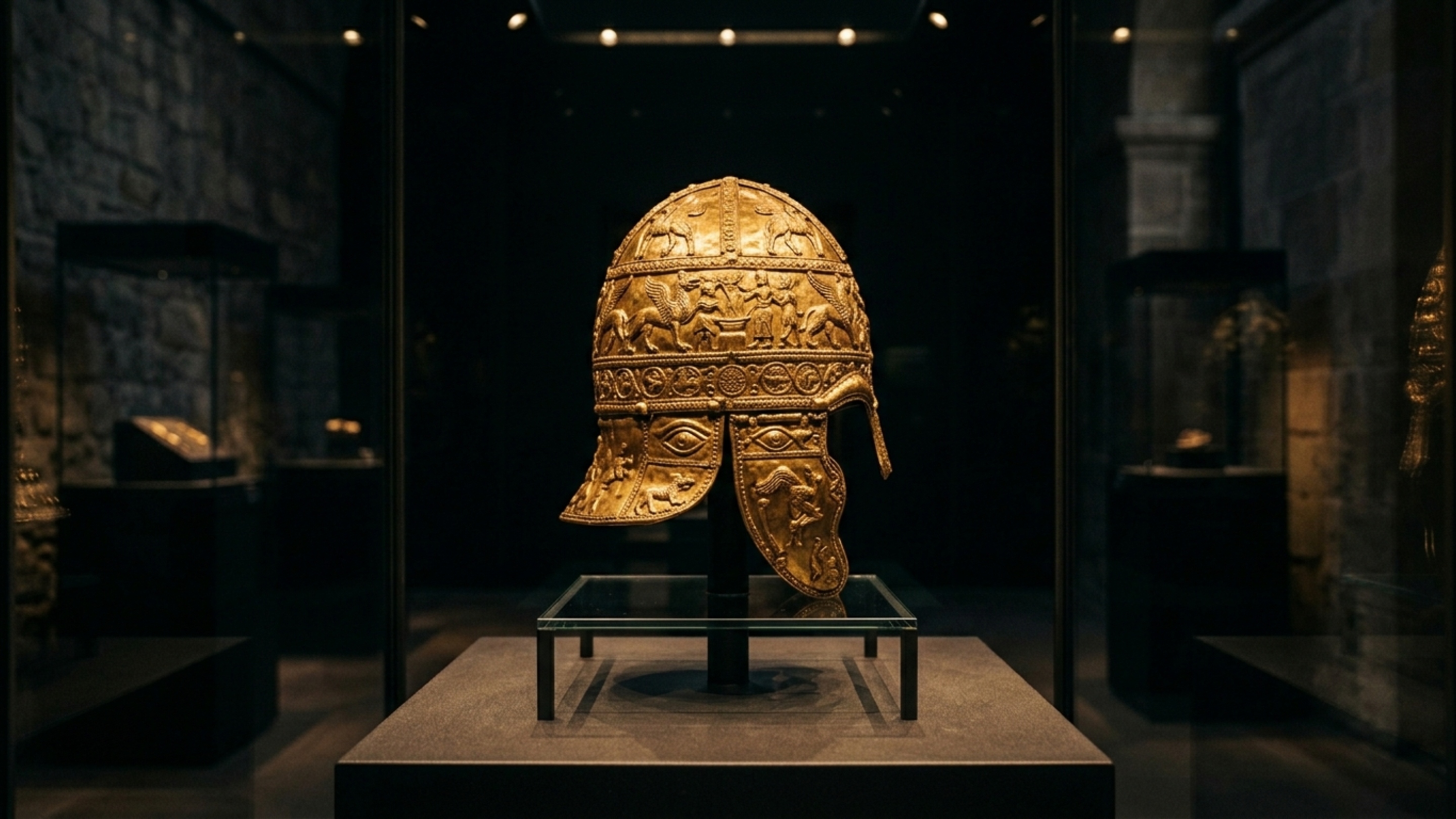 Capacete de ouro lendário é recuperado através de cooperação internacional