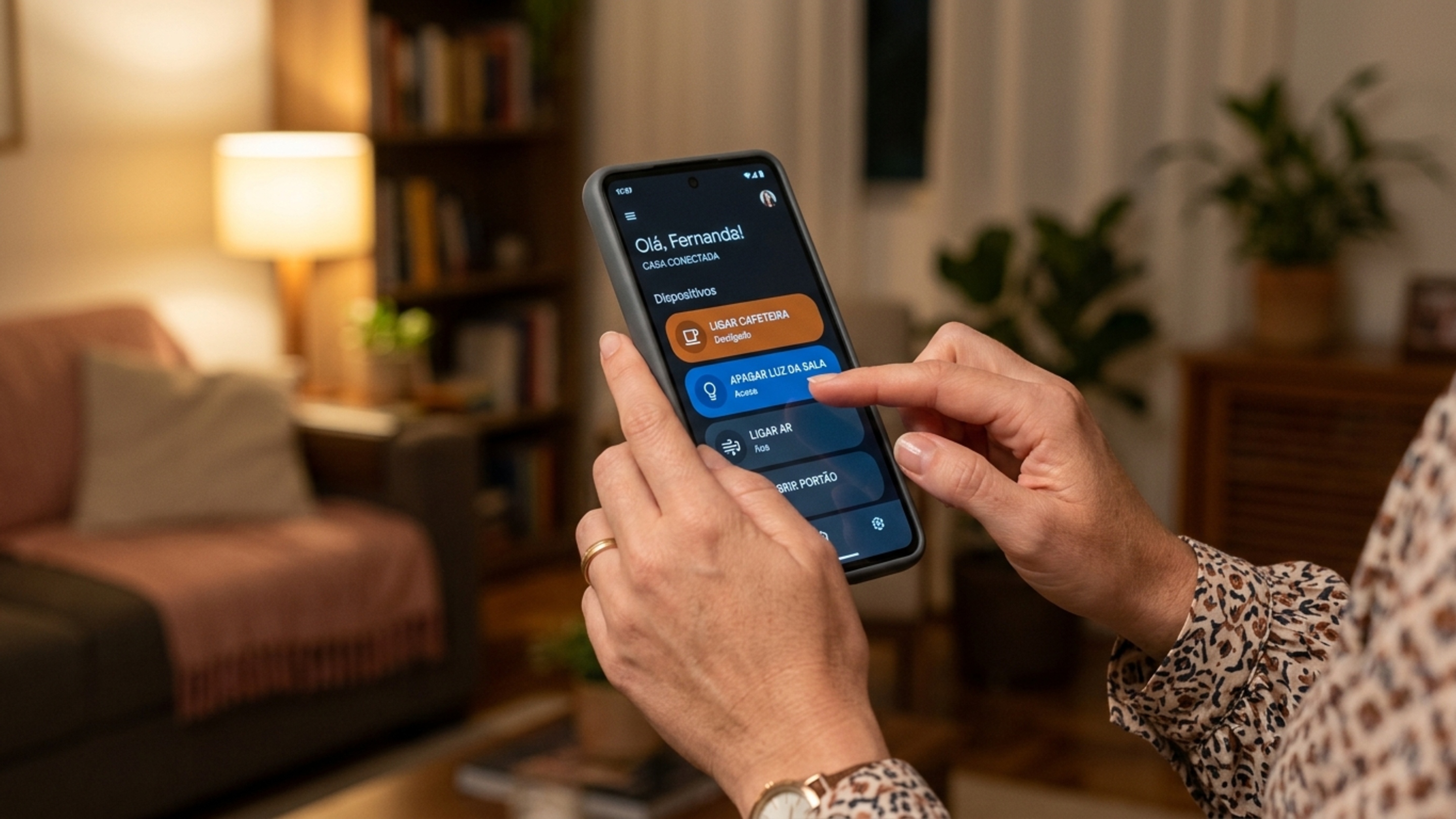 O dia a dia dentro de casa ficou mais fluido com automações pequenas e bem usadas