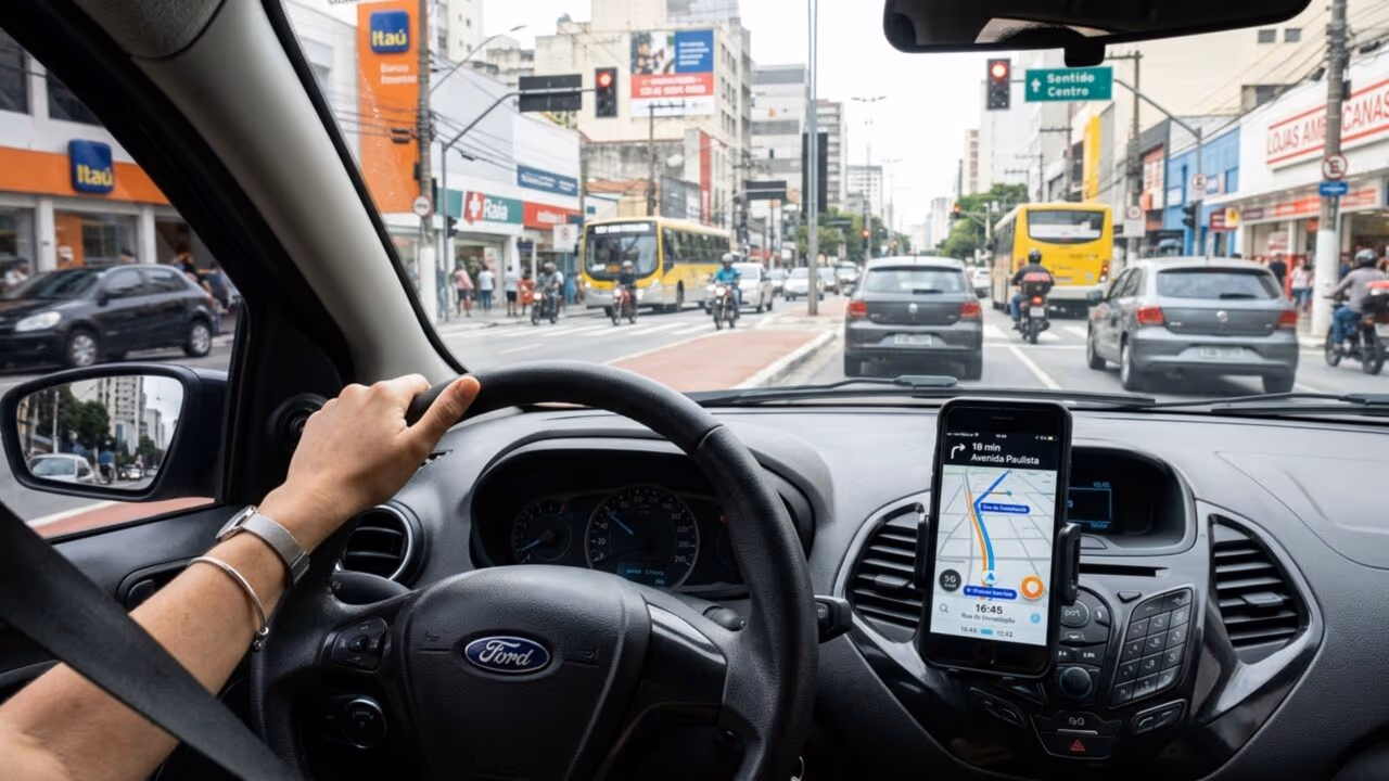 Motoristas que utilizam o celular no suporte precisam ficar atentos ao art. 252 do CTB