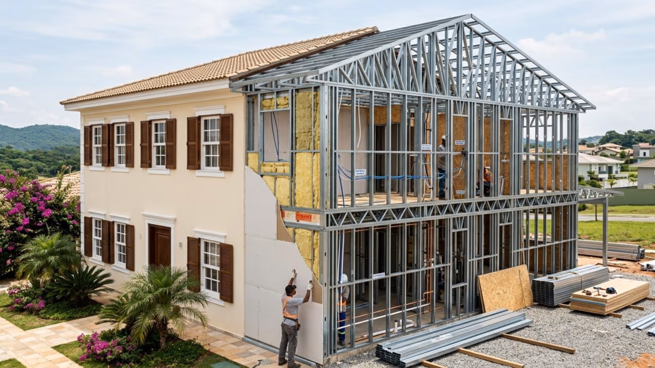 Essa casa não tem tijolos e pode ser ”impressa” em menos de 1 dia