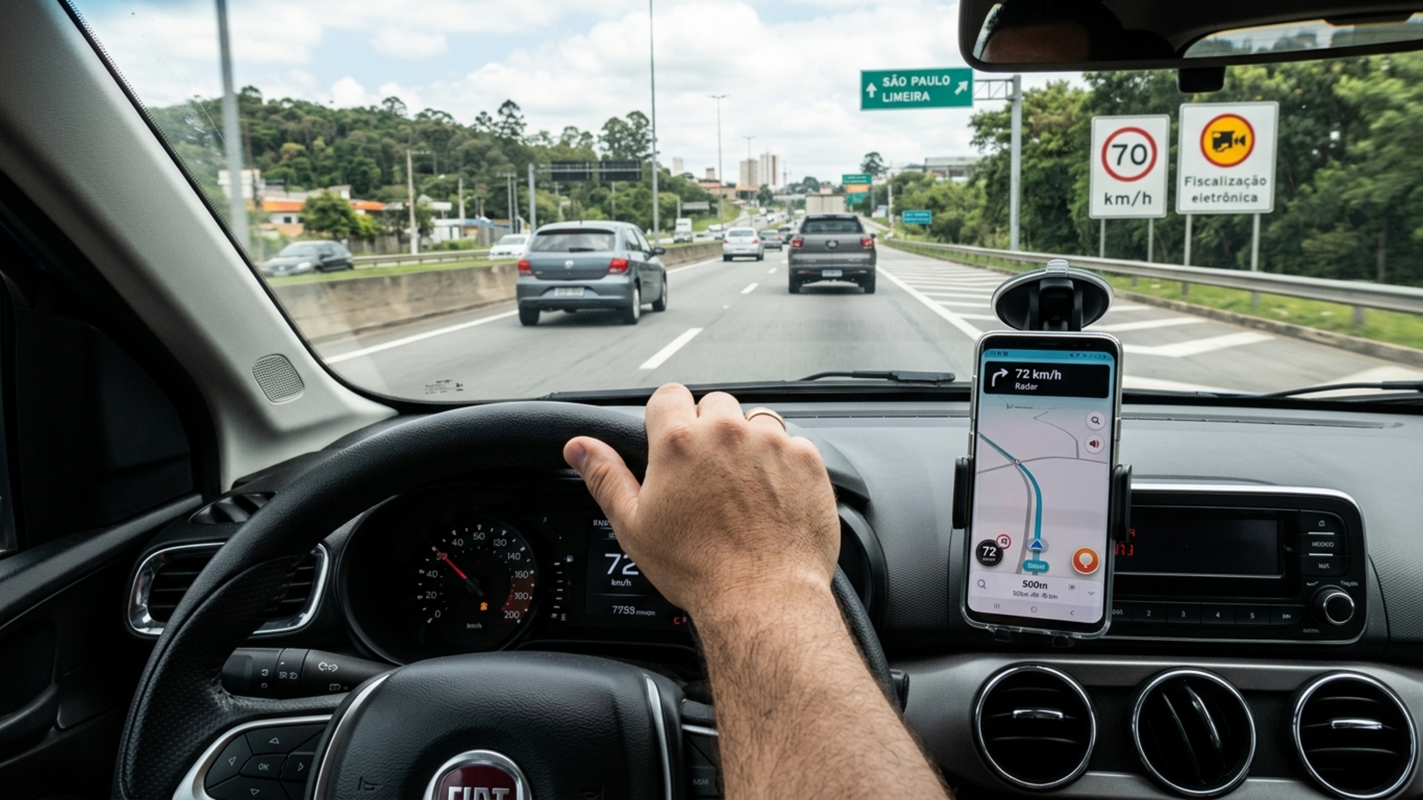 O que diz a lei sobre o uso de apps para evitar radares de trâsito?