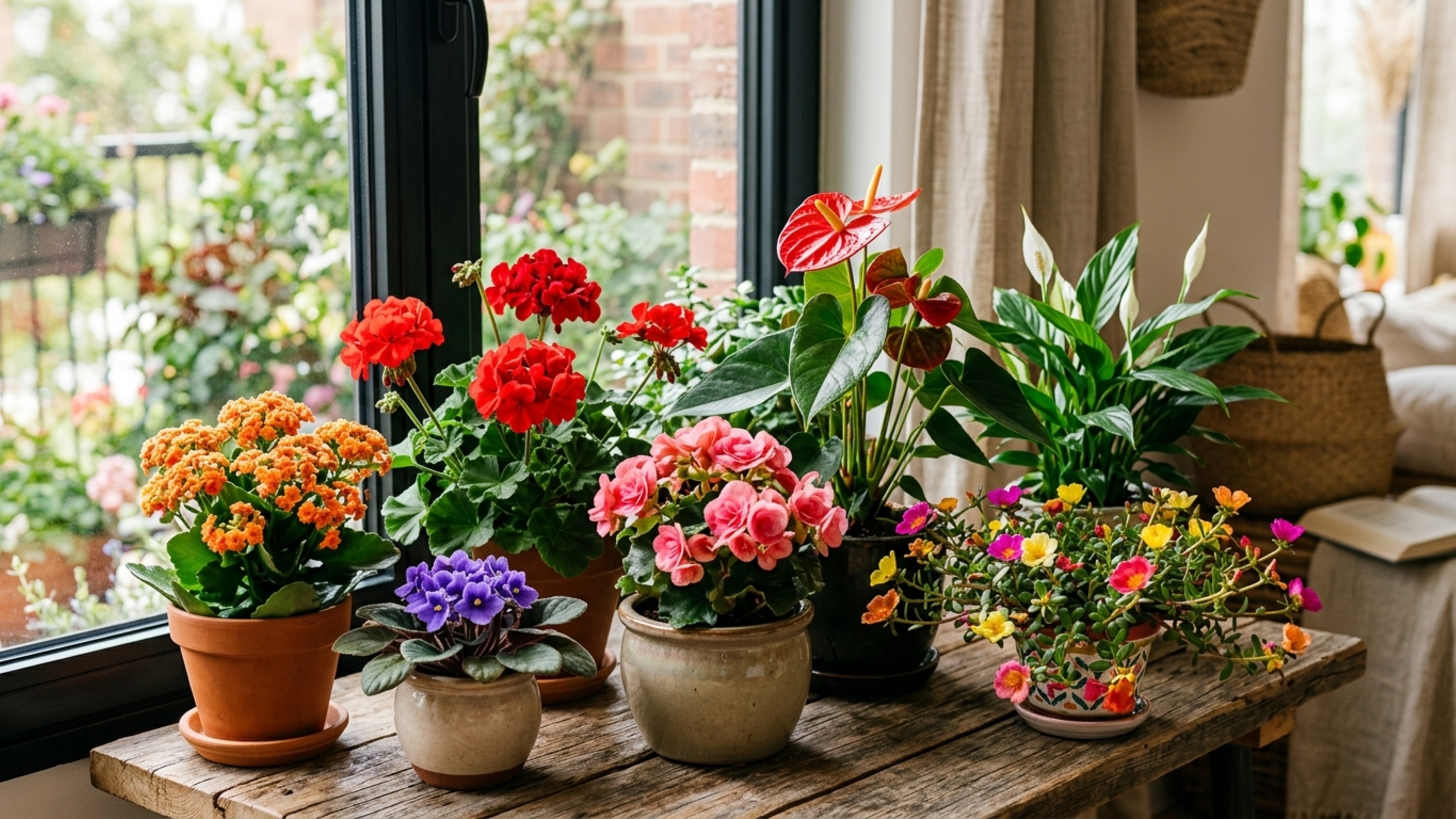 7 plantas que florescem fácil e estão explodindo de flores mesmo sendo ignoradas