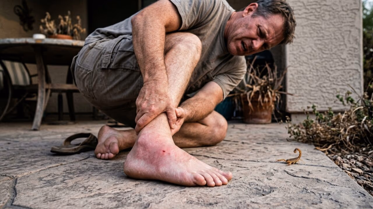 Picada de escorpião: o que fazer imediatamente e quando é preciso buscar ajuda médica