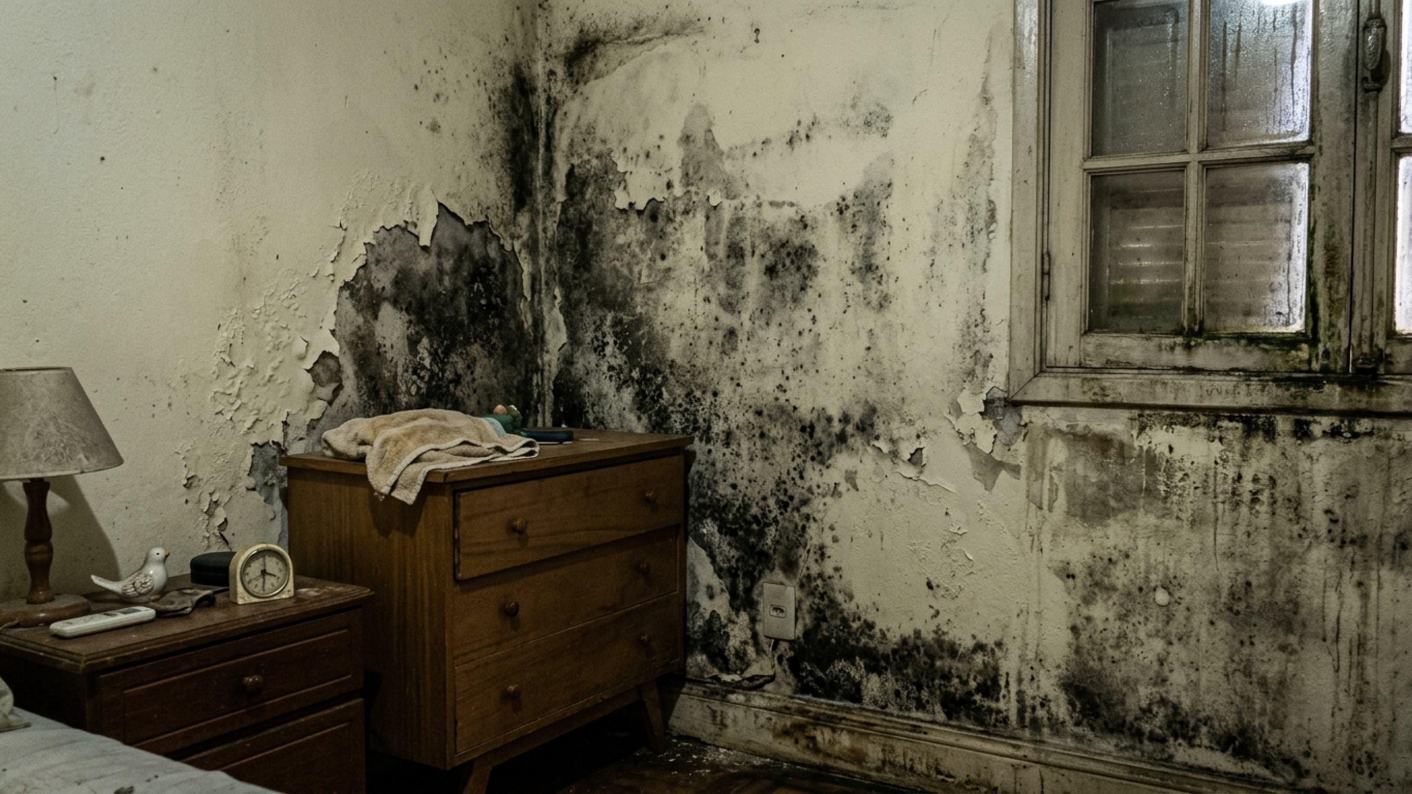 Não é só água sanitária: o truque que elimina mofo da parede e impede que volte