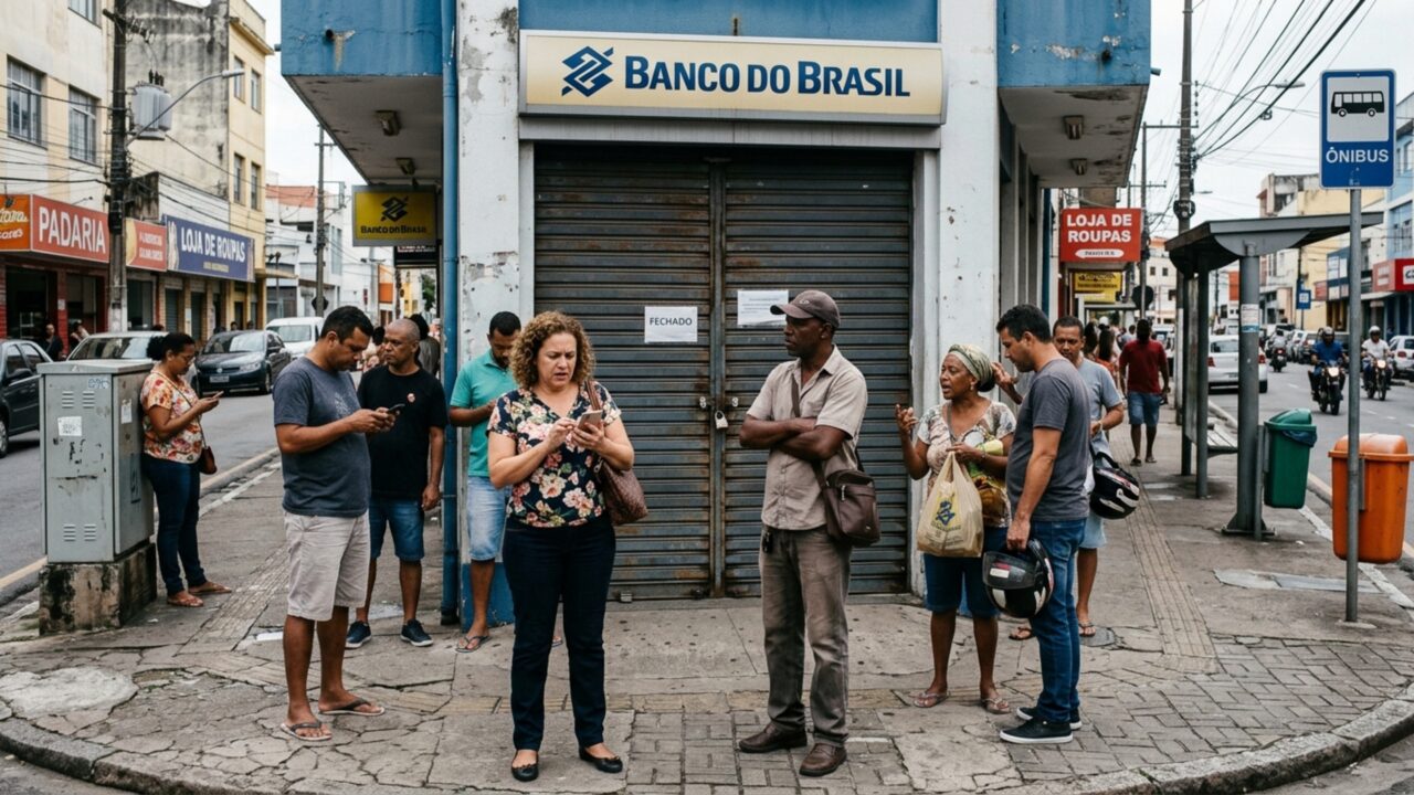 Bancos fecham na 5ª feira, 16 de abril