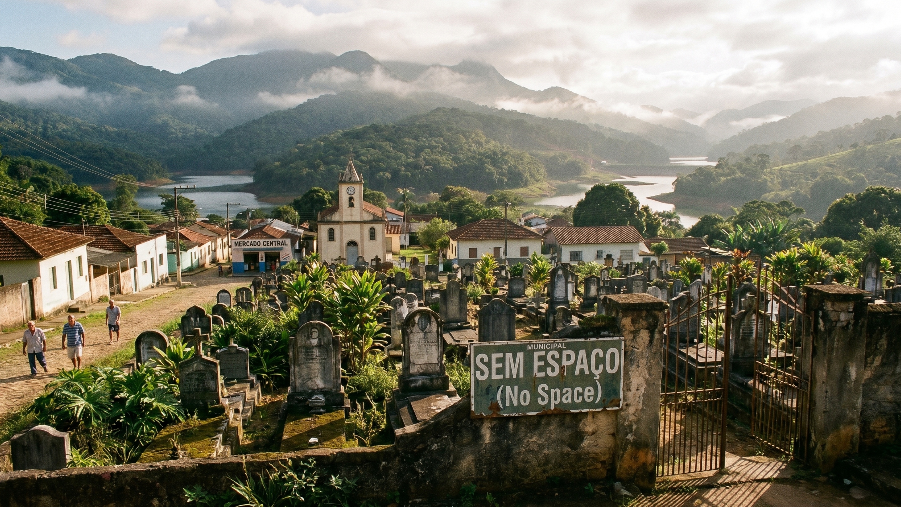 A cidade do interior paulista onde uma lei literalmente proibiu os moradores de morrer