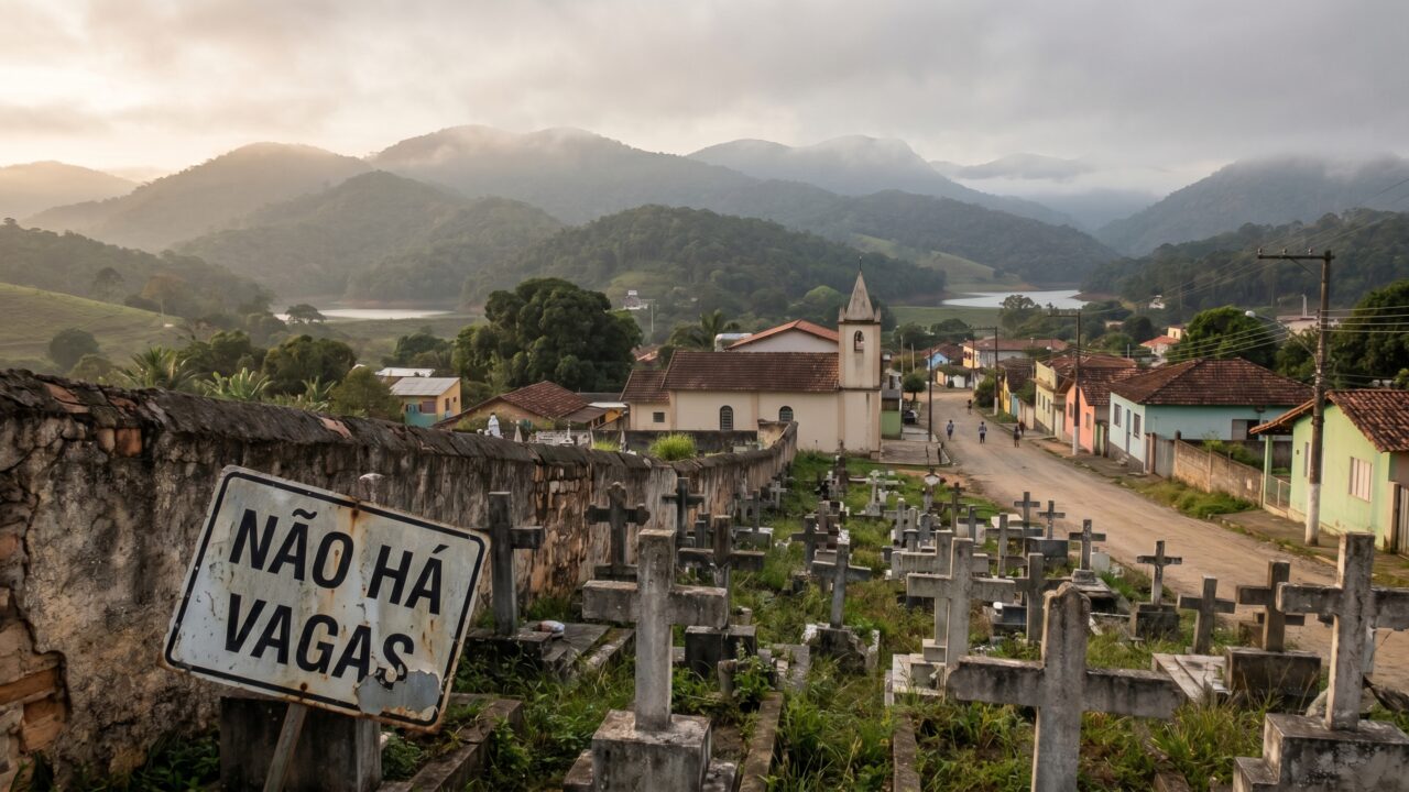 A cidade do interior paulista onde uma lei literalmente proibiu os moradores de morrer