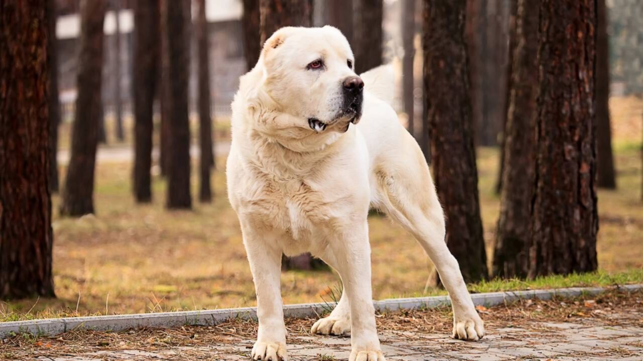 O cão de 80 kg criado para proteger rebanhos contra predadores que atacam à noite