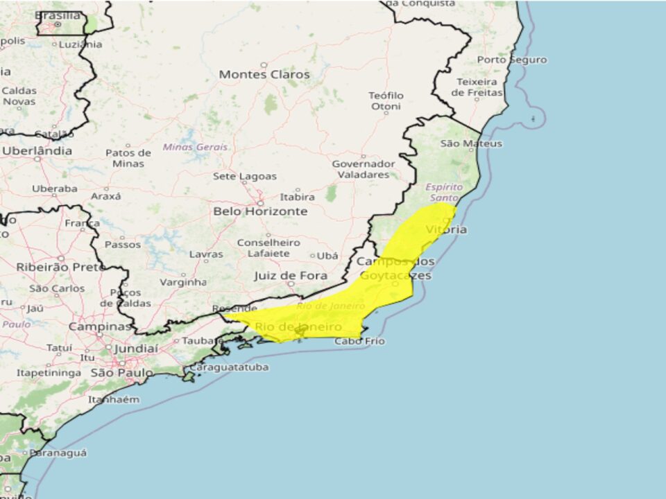 Alerta Inmet para fortes chuvas nesse final de semana, veja as regiões
