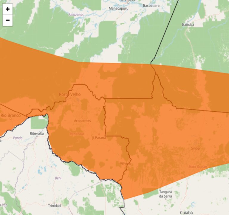 Alerta Inmet para fortes chuvas nesse sábado, 11, veja onde e como se proteger