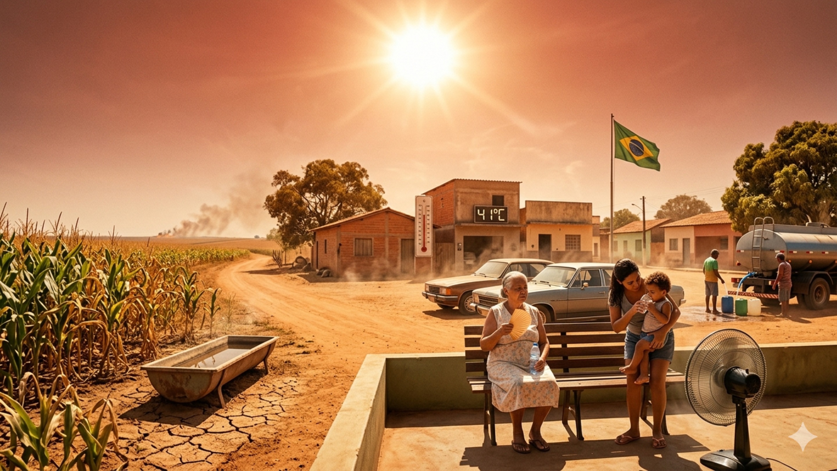 Alerta do Inmet para forte onda de calor entre os 19 e 25, veja as regiões