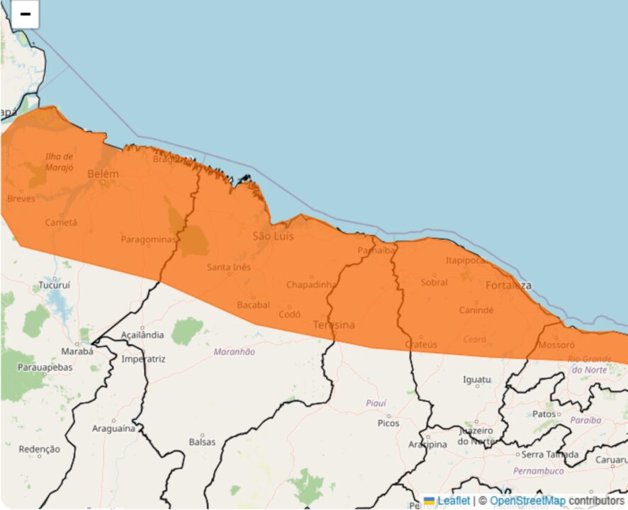 Alerta do Inmet para fortes chuvas no domingo, 26; veja as regiões e proteja-se
