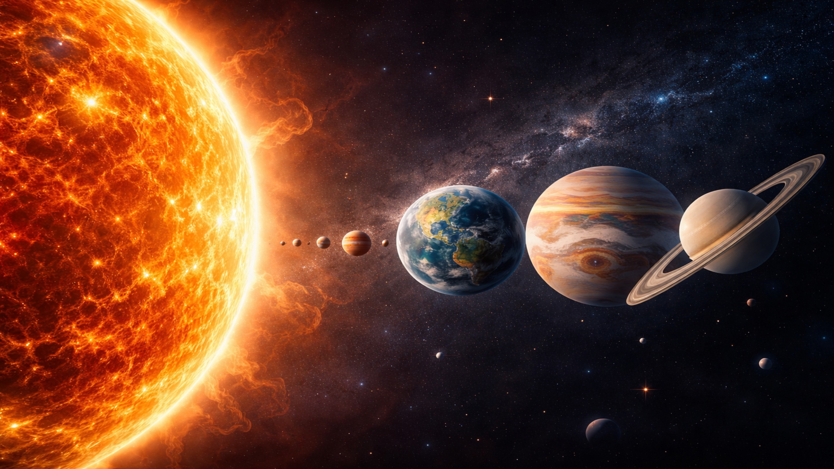 Animação 3D faz comparação assombrosa em perspectiva do tamanho do Sistema Solar