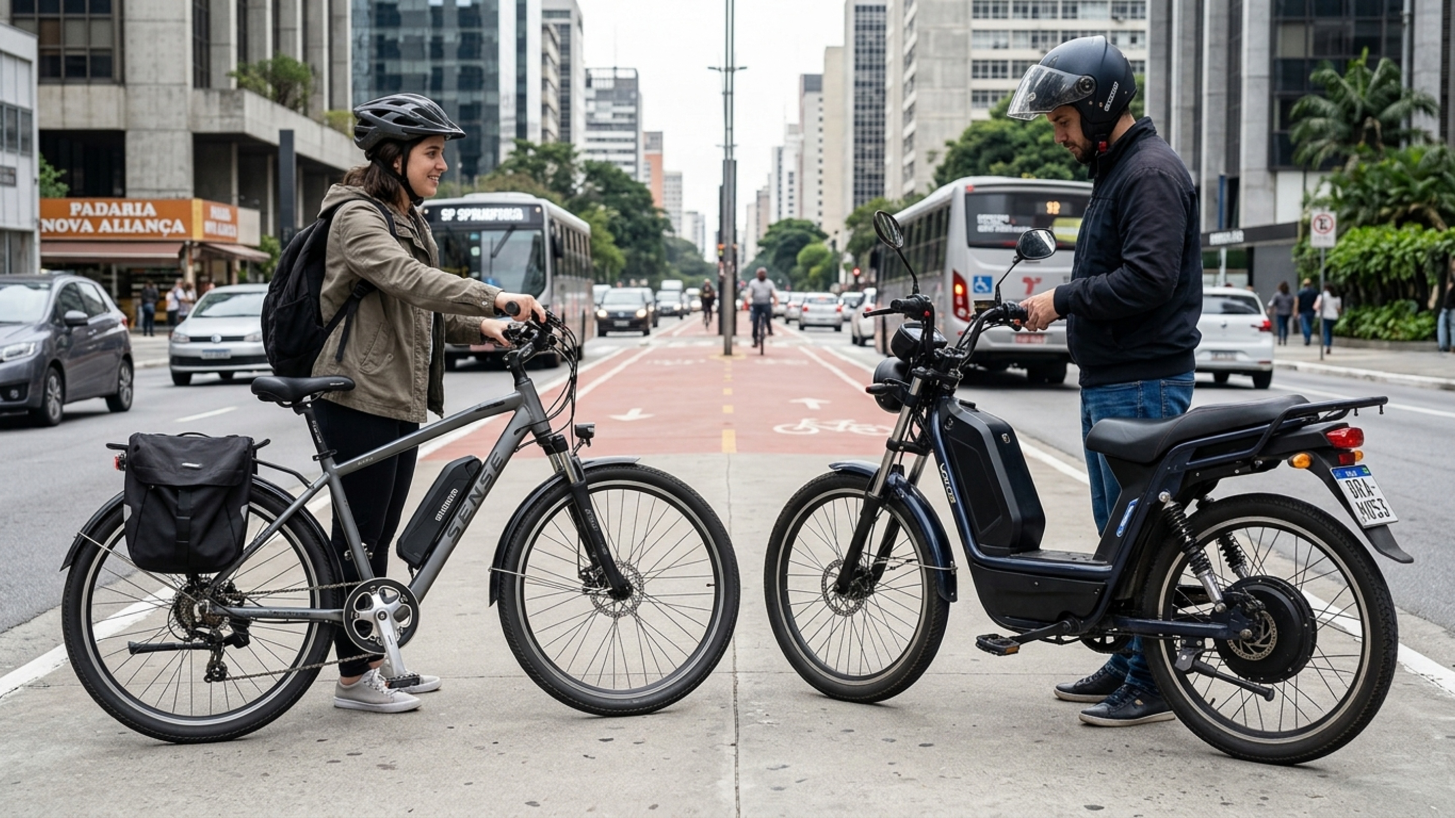 O que separa bicicleta elétrica de ciclomotor e por que essa diferença muda tudo na rua