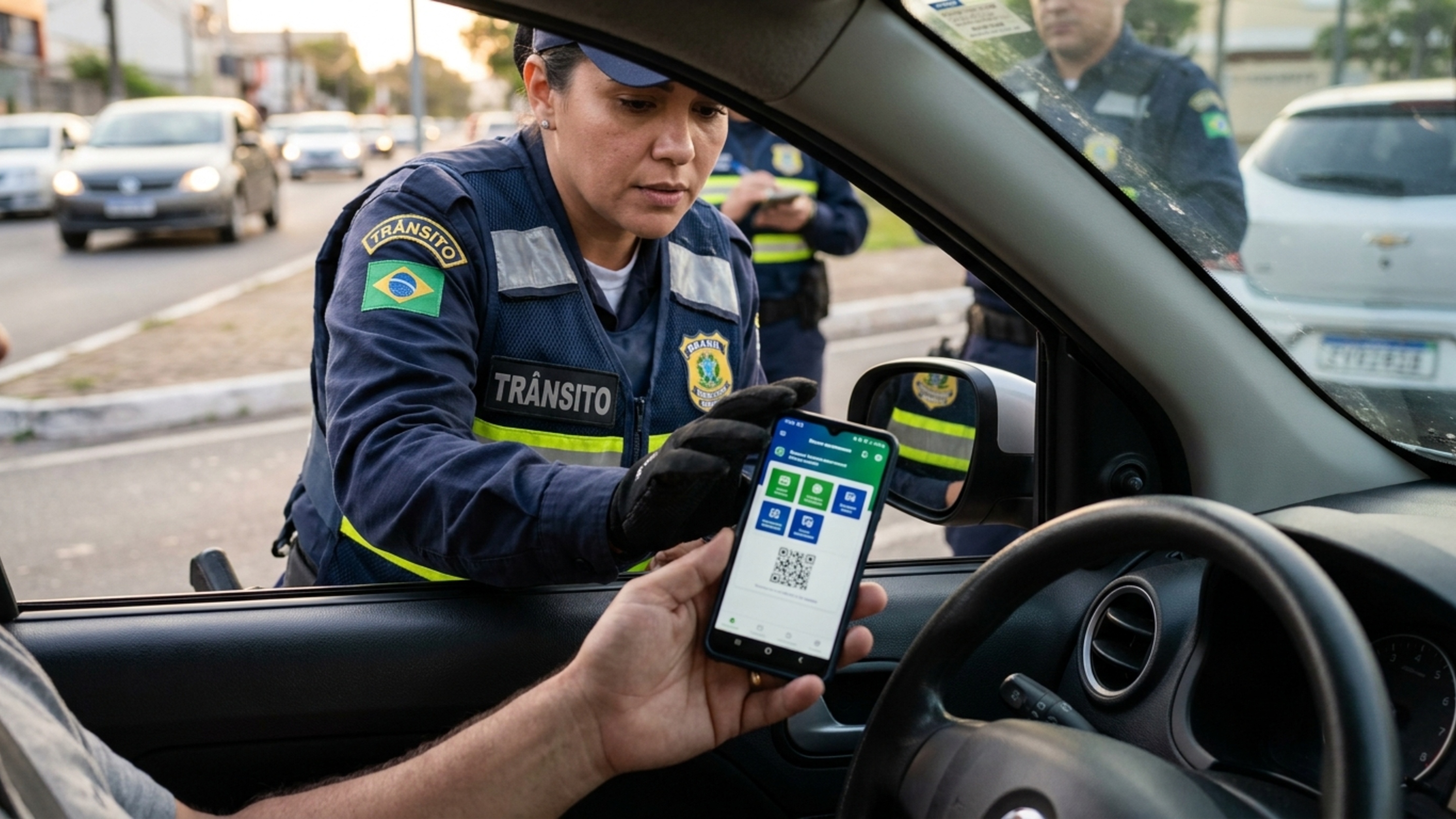 Motoristas que não circulam com o documento físico não precisam mais se preocupar na hora da blitz
