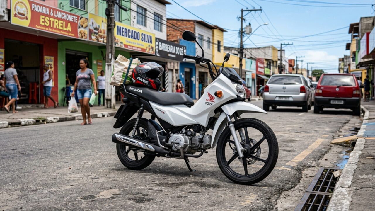 Moto mais barata da Honda ganha melhorias e rodas mais leves na versão 2027
