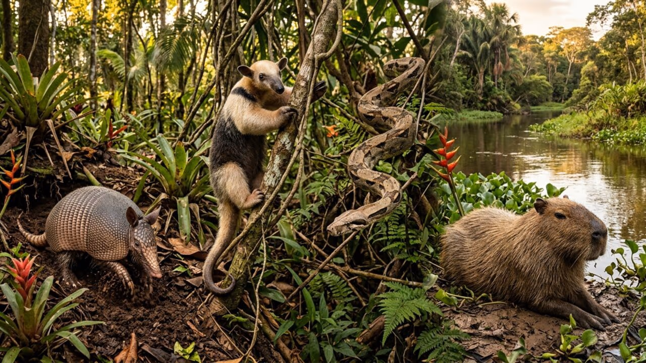 Animais brasileiros que parecem comuns, mas têm habilidades que impressionam muita gente