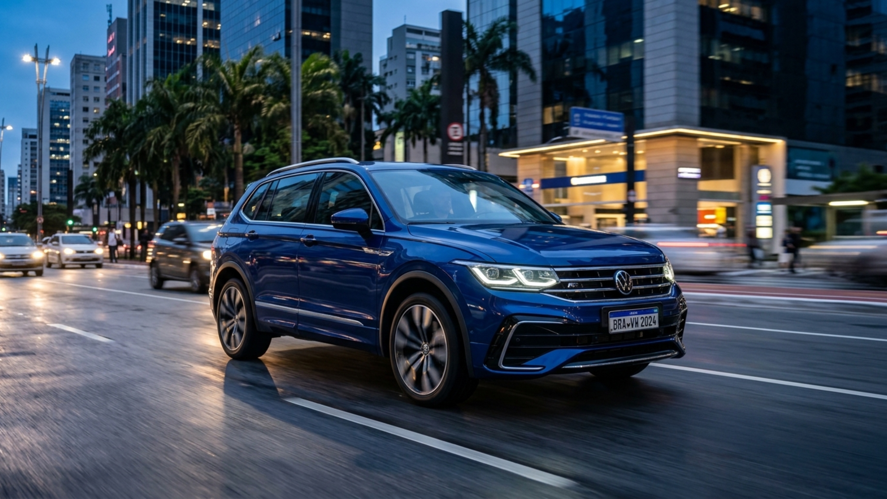 Tiguan mais potente já vendido no Brasil tem 272 cv, 35,7 kgfm e tração integral para um SUV com pegada esportiva
