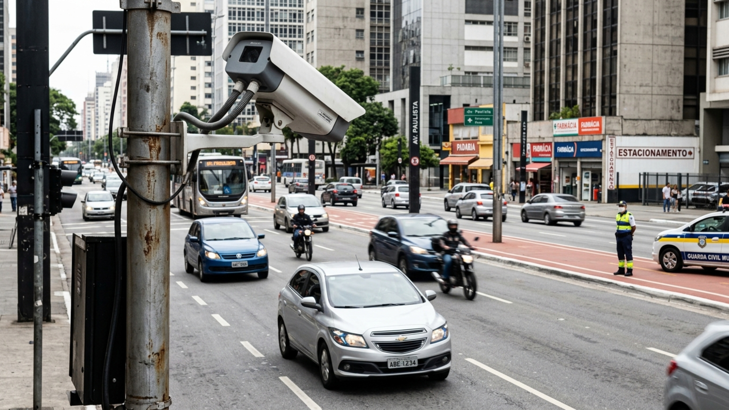 O que diz a lei sobre multas de trânsito que chegam mesmo sem ser abordado pelo agente na rua?