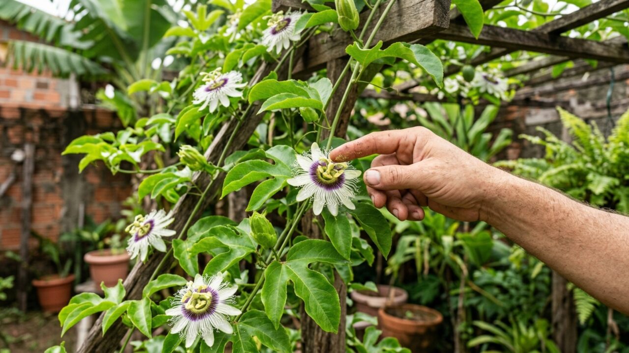 Essa dica faz seu pé de maracujá produzir mais rápido e dar mais frutos