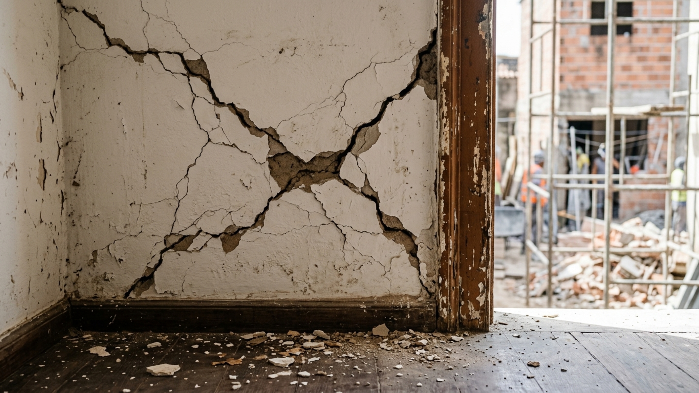 O que diz a lei sobre rachaduras causadas na sua casa pela obra do vizinho?