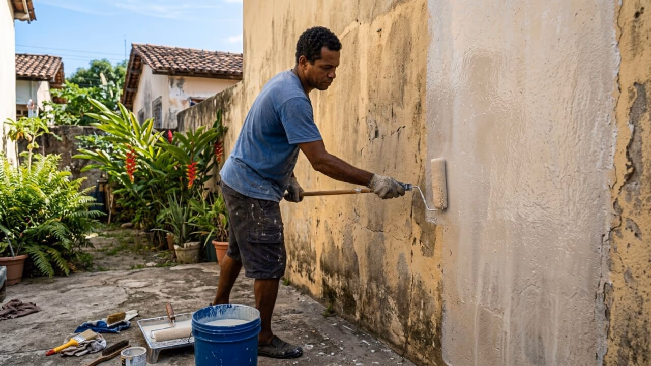 Não é verniz: a solução caseira que protege áreas externas do sol e da chuva
