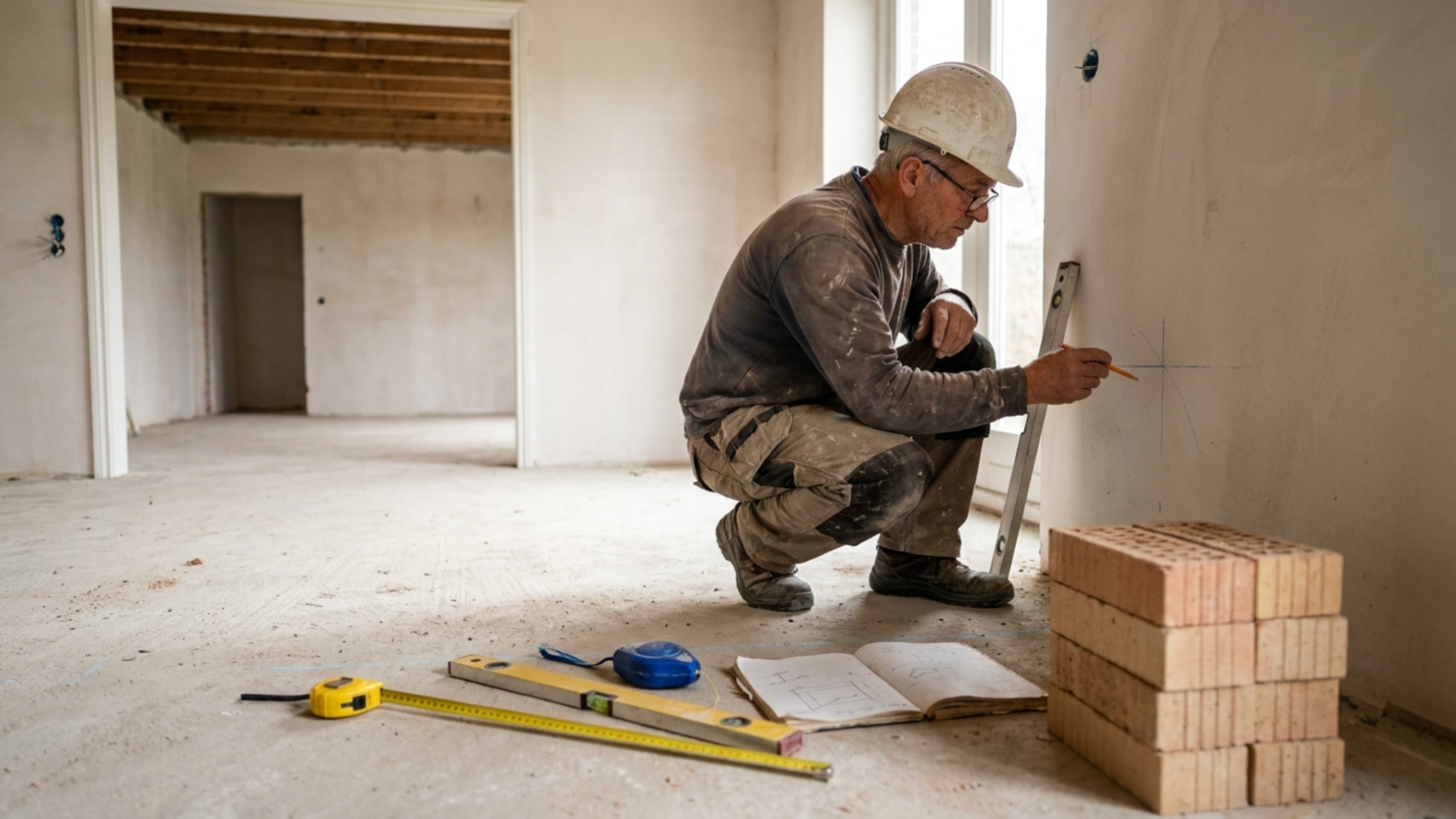 Pedreiro antigo evita prejuízo na reforma com uma conferência simples que protege material, tempo e acabamento