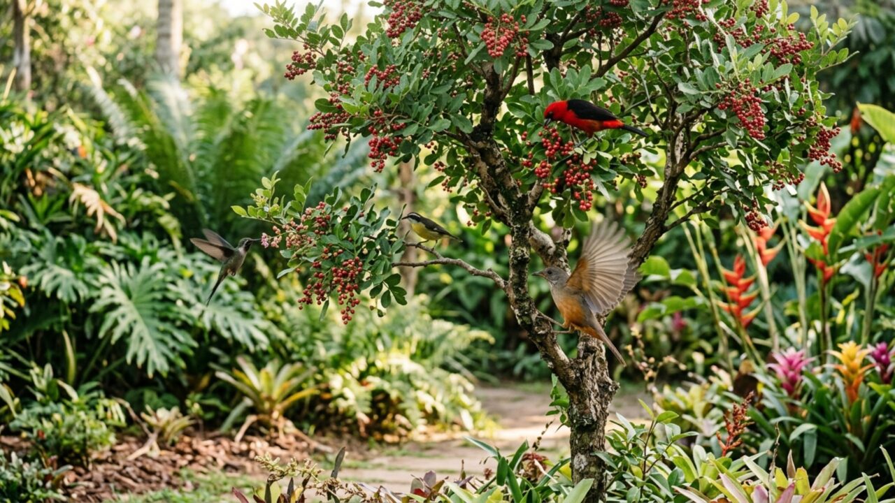 Conheça as plantas que atraem pássaros e deixam o jardim mais vivo
