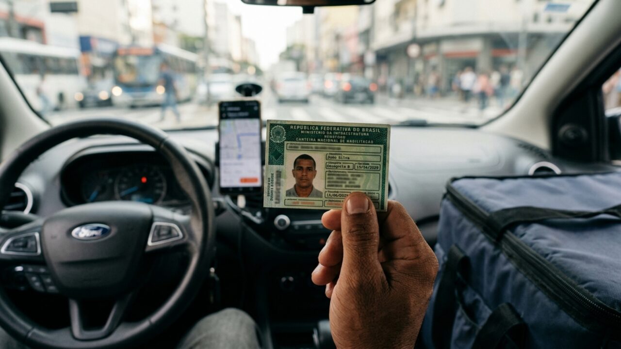 O governo está dando a CNH de graça para milhões, mas o exame agora vasculha 90 dias do seu passado