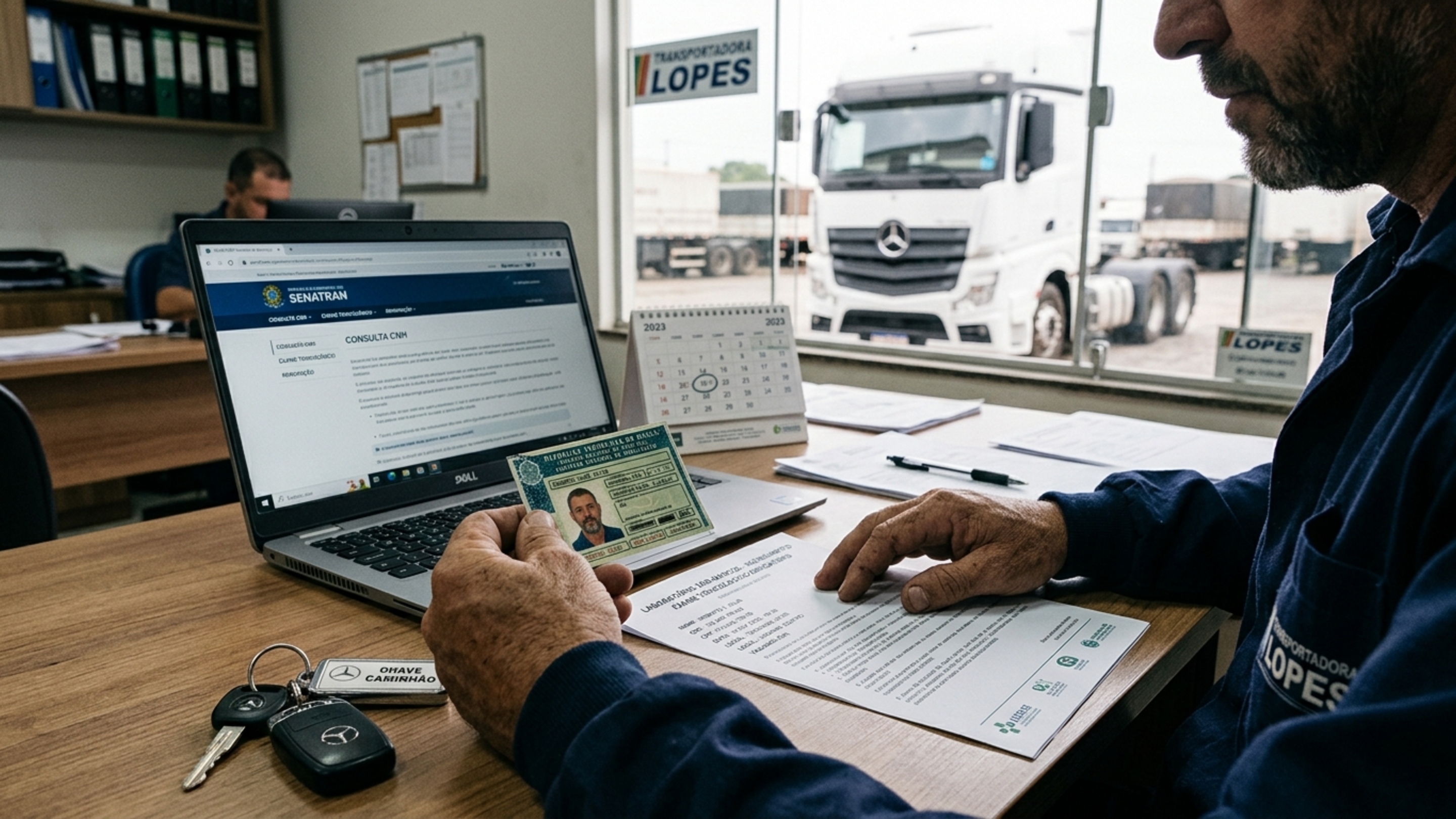 Motoristas com CNH C, D e E precisam ficar atentos à multa automática de R$ 1.467 caso percam o prazo