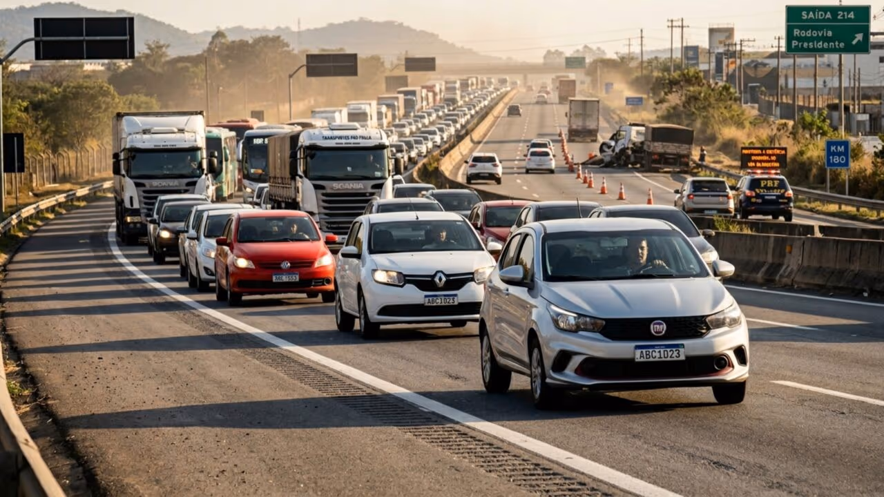 Condutores que gostam de “pegar um atalho” no congestionamento podem pagar multa de até R$ 880