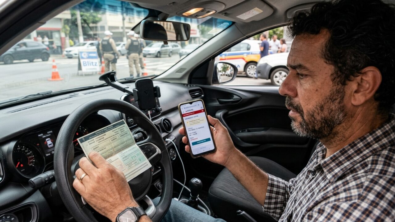 IPVA atrasado agora pode ser regularizado no sistema e até na blitz, evitando guincho e pátio