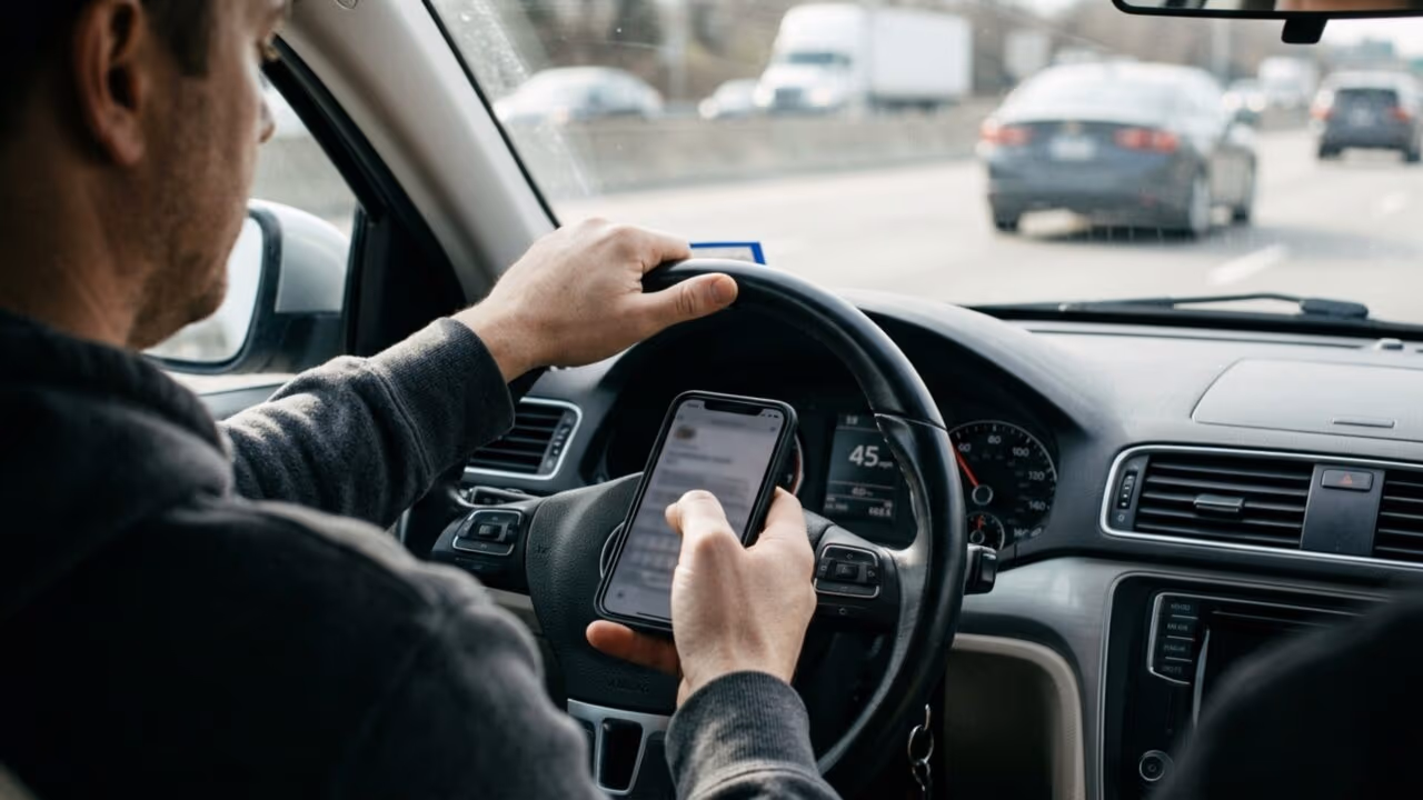 O que mudou na lei de trânsito sobre uso do celular enquanto dirige em 2026?