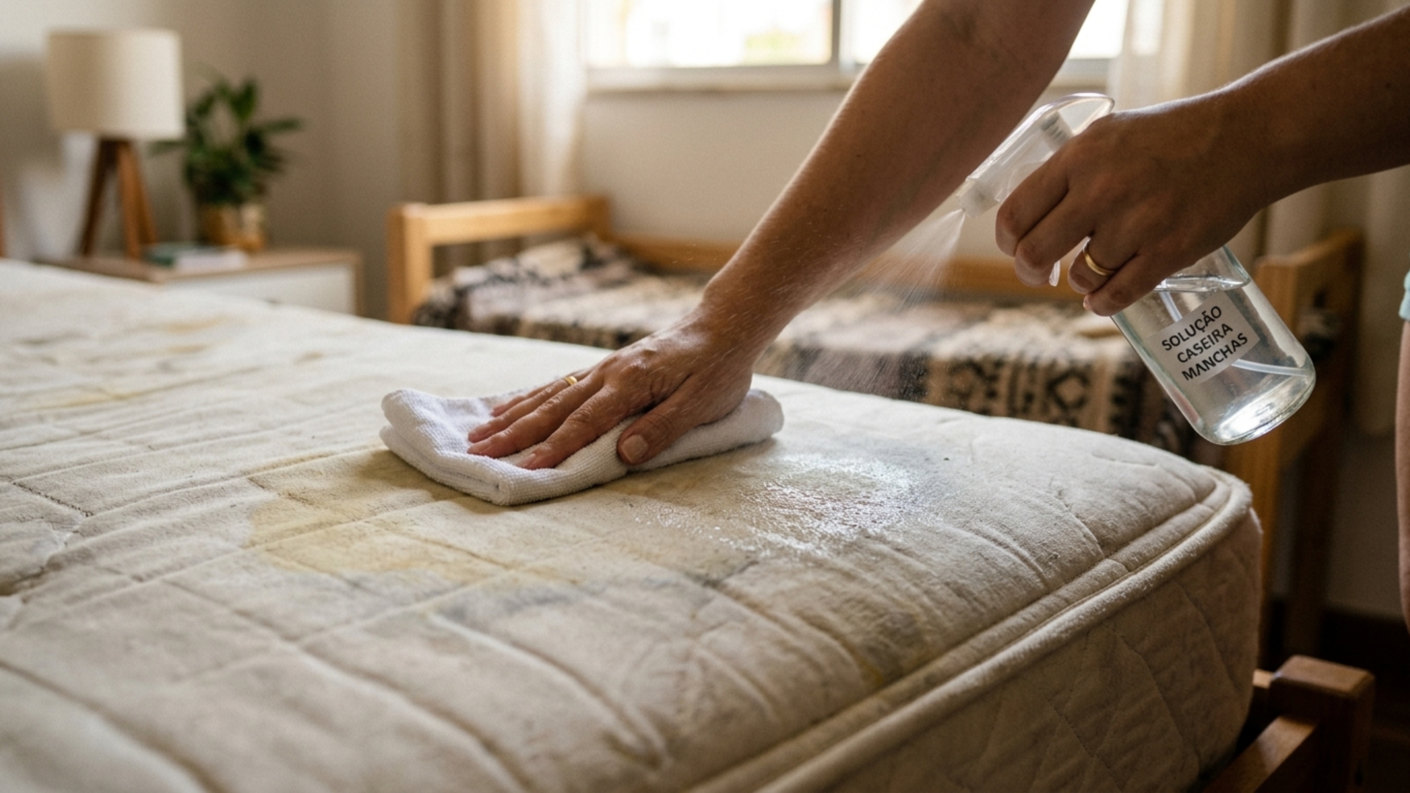 Como limpar colchão encardido em poucos segundos com um truque simples