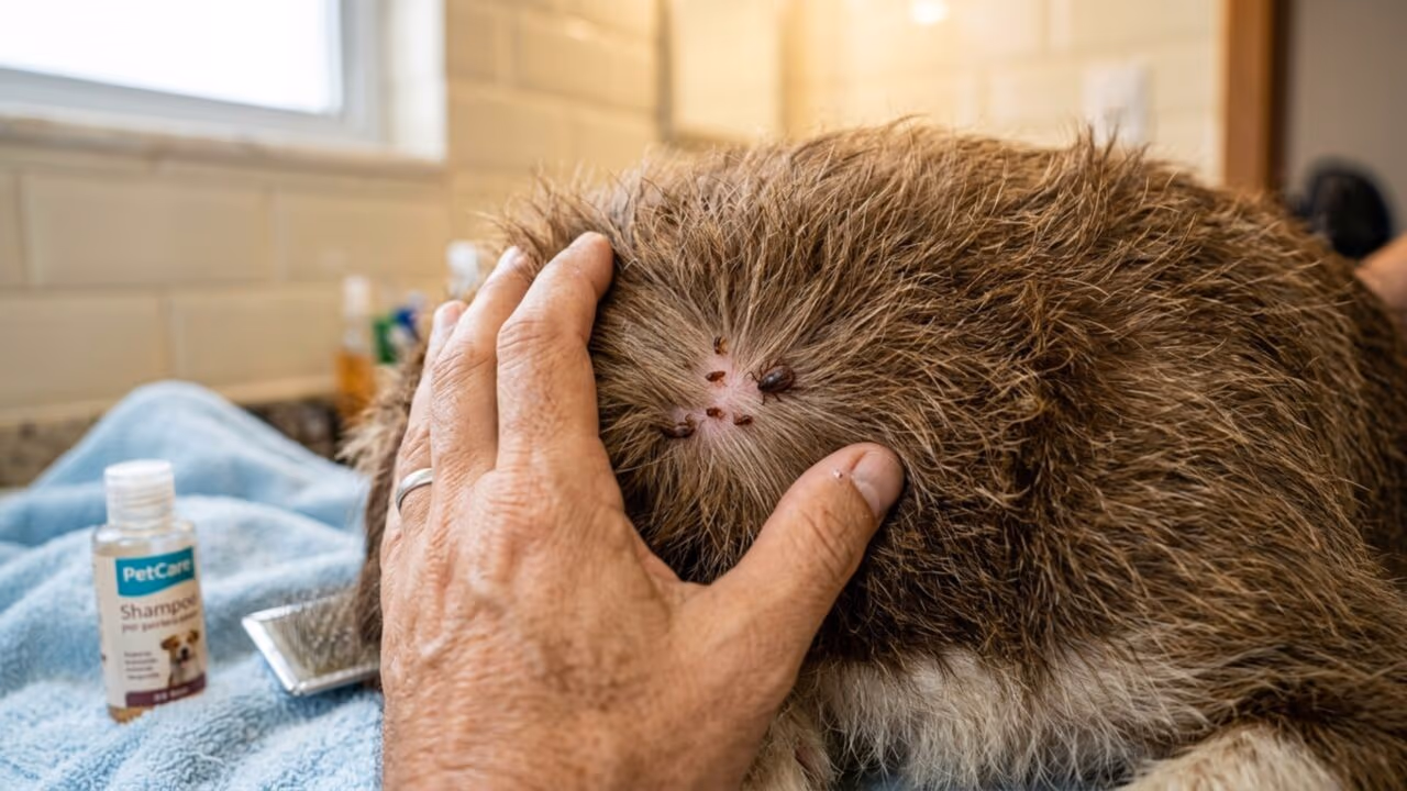 Métodos naturais para eliminar pulgas e carrapatos de animais de estimação de forma eficaz e sem produtos