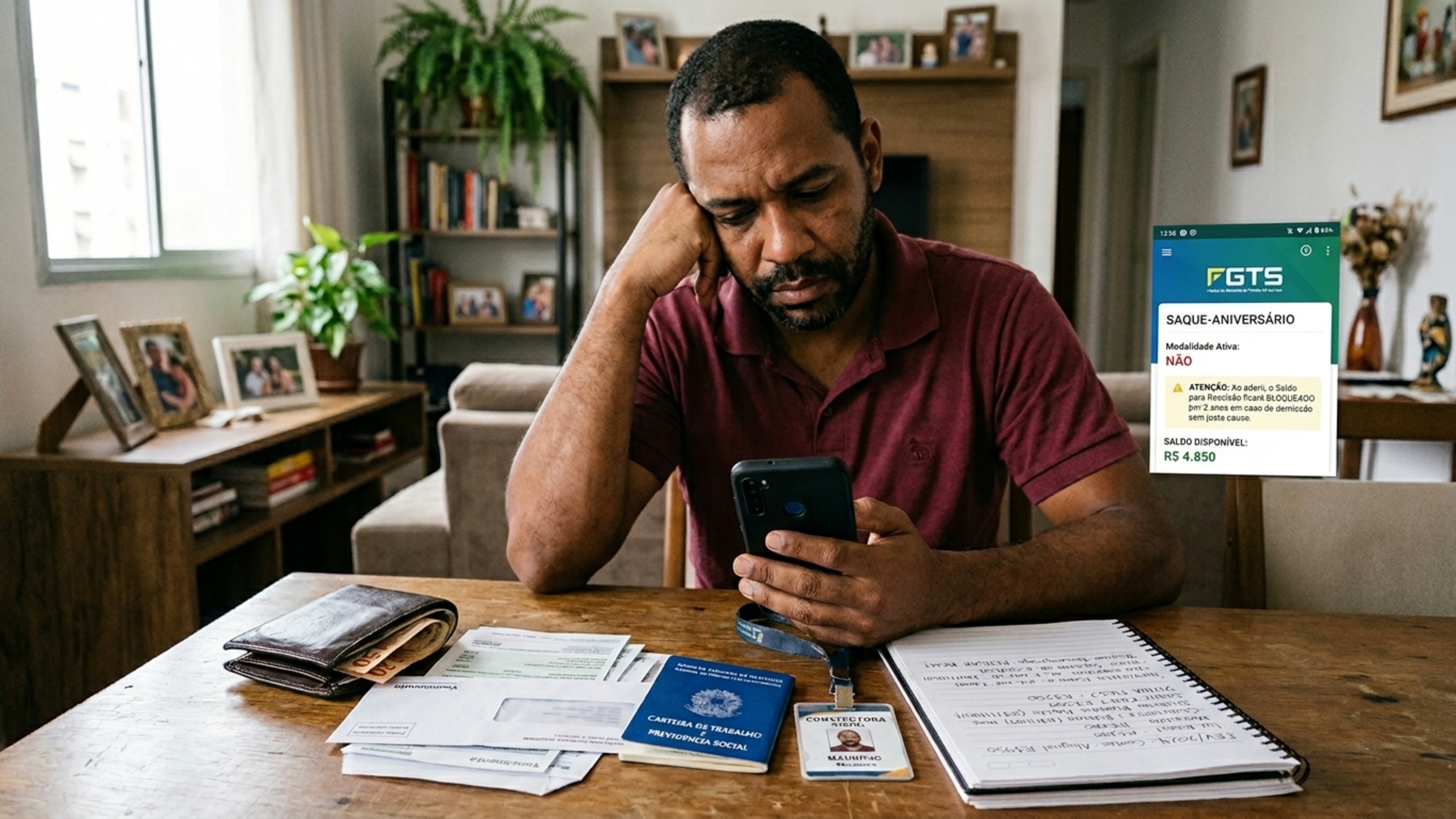 Saque-aniversário do FGTS ainda vale a pena em 2026? Veja os riscos antes de aderir