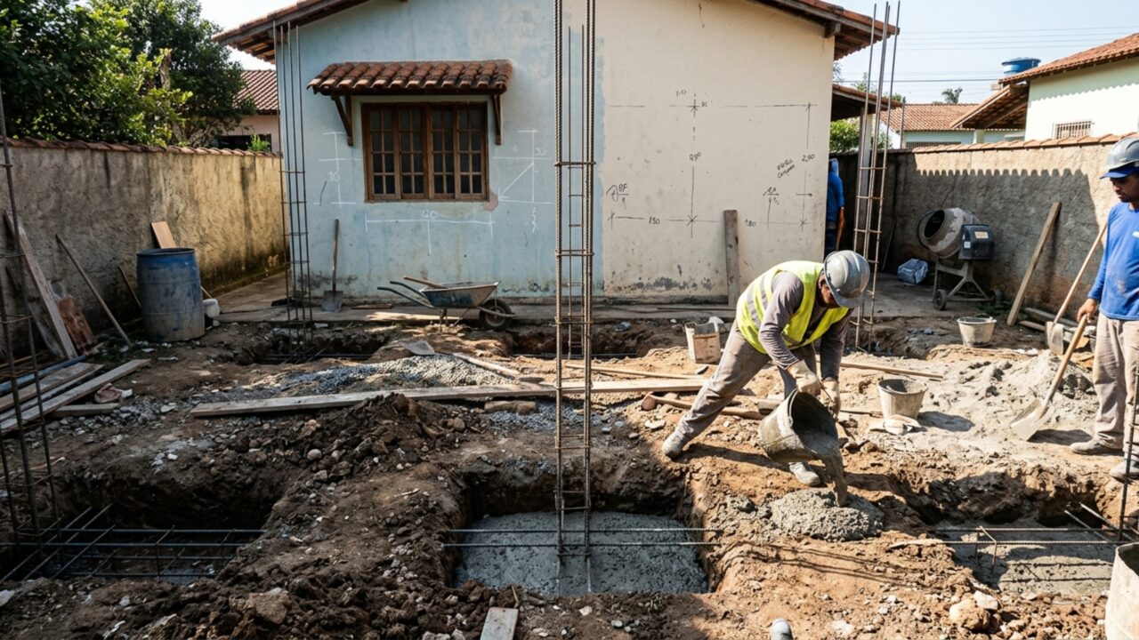 Pedreiro faz trabalho incrível construindo varanda de 2,5 metros e revela o custo de produção