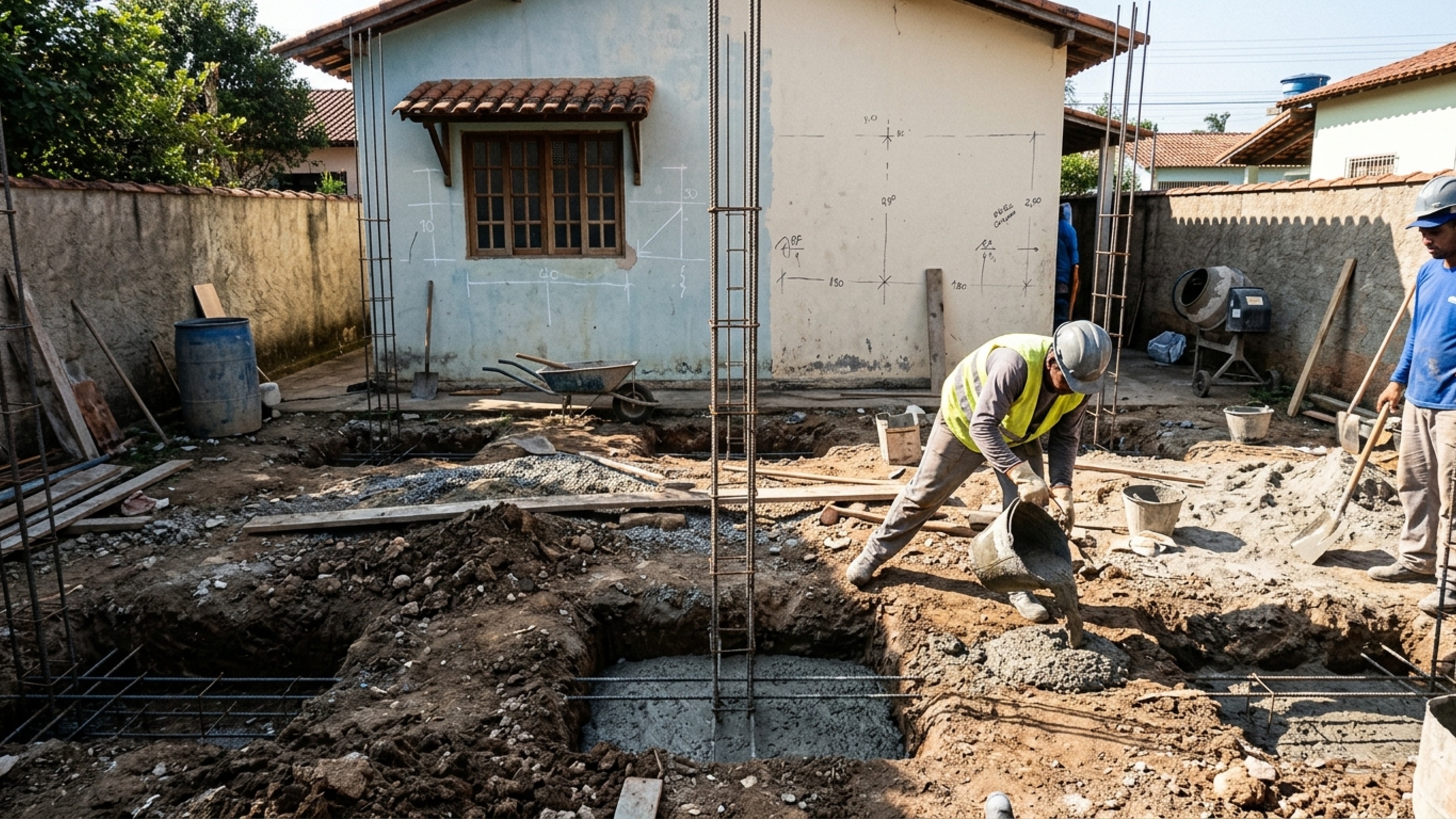 Pedreiro faz trabalho incrível construindo varanda de 2,5 metros e revela o custo de produção