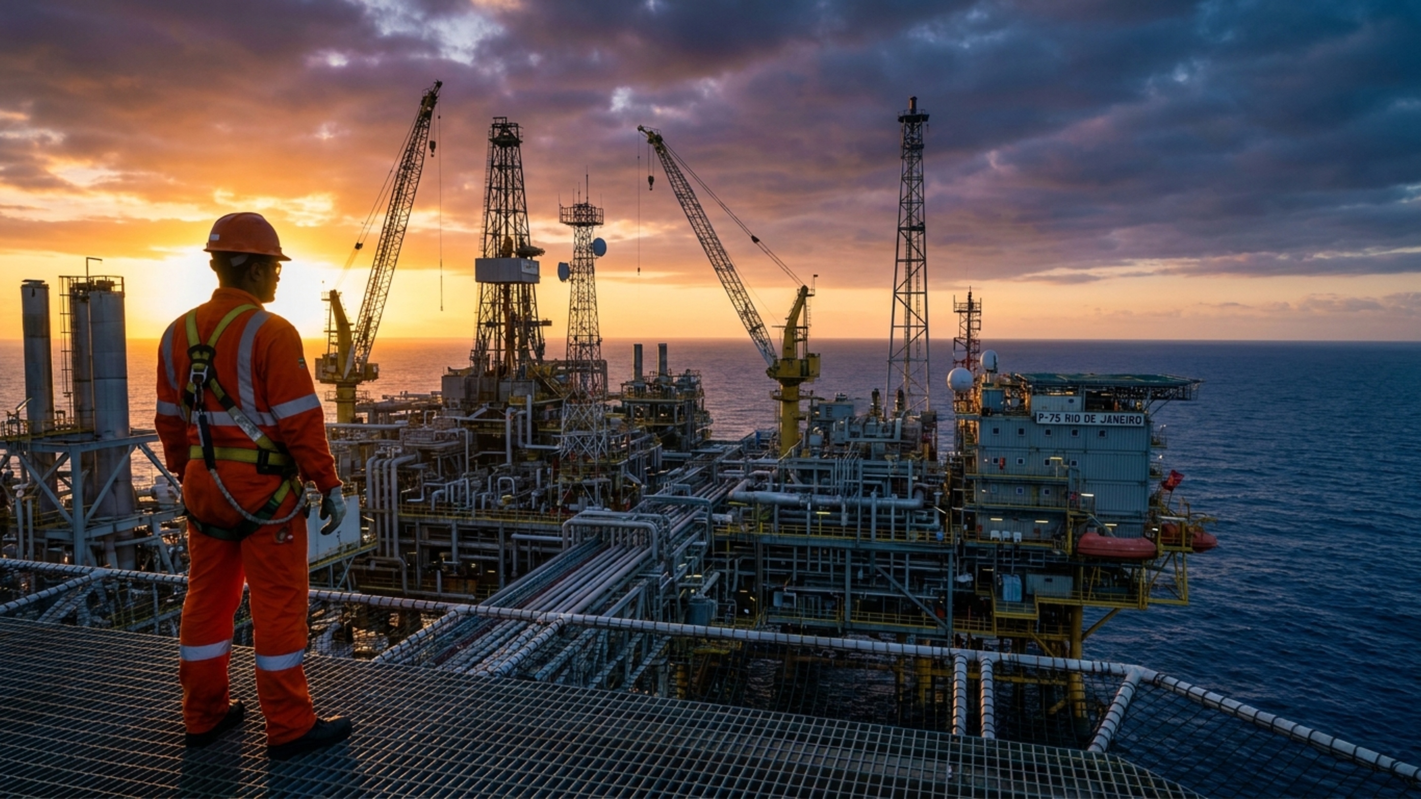 Profissões offshore seguem em alta no Brasil com escala de 14 dias, renda forte e entrada possível com curso técnico