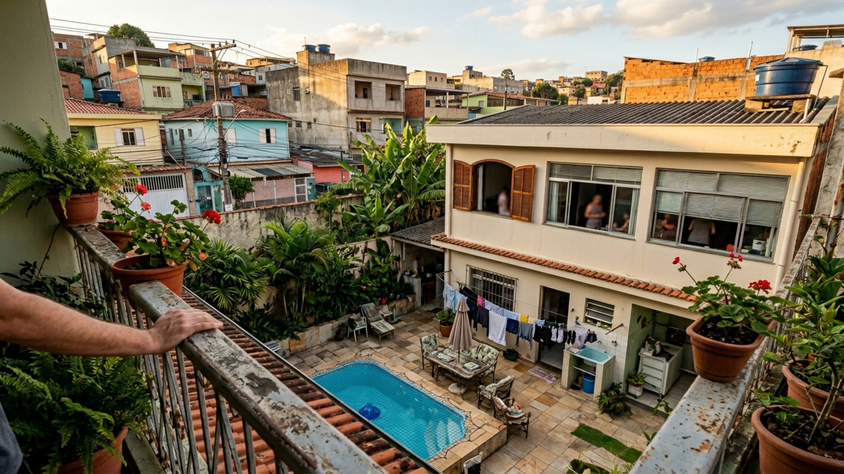 O que diz a lei sobre o vizinho construir sacadas, varandas ou terraços com visão direta para sua casa?