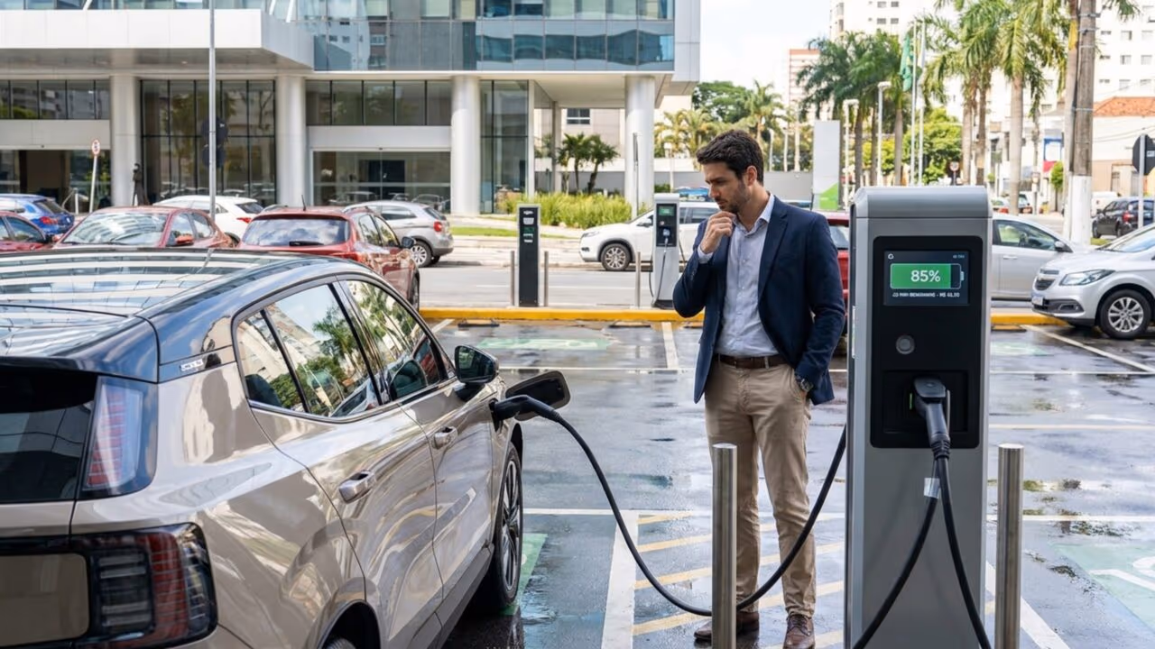Nem só design, nem só autonomia: o que você precisa avaliar antes de comprar um carro elétrico no Brasil em 2026