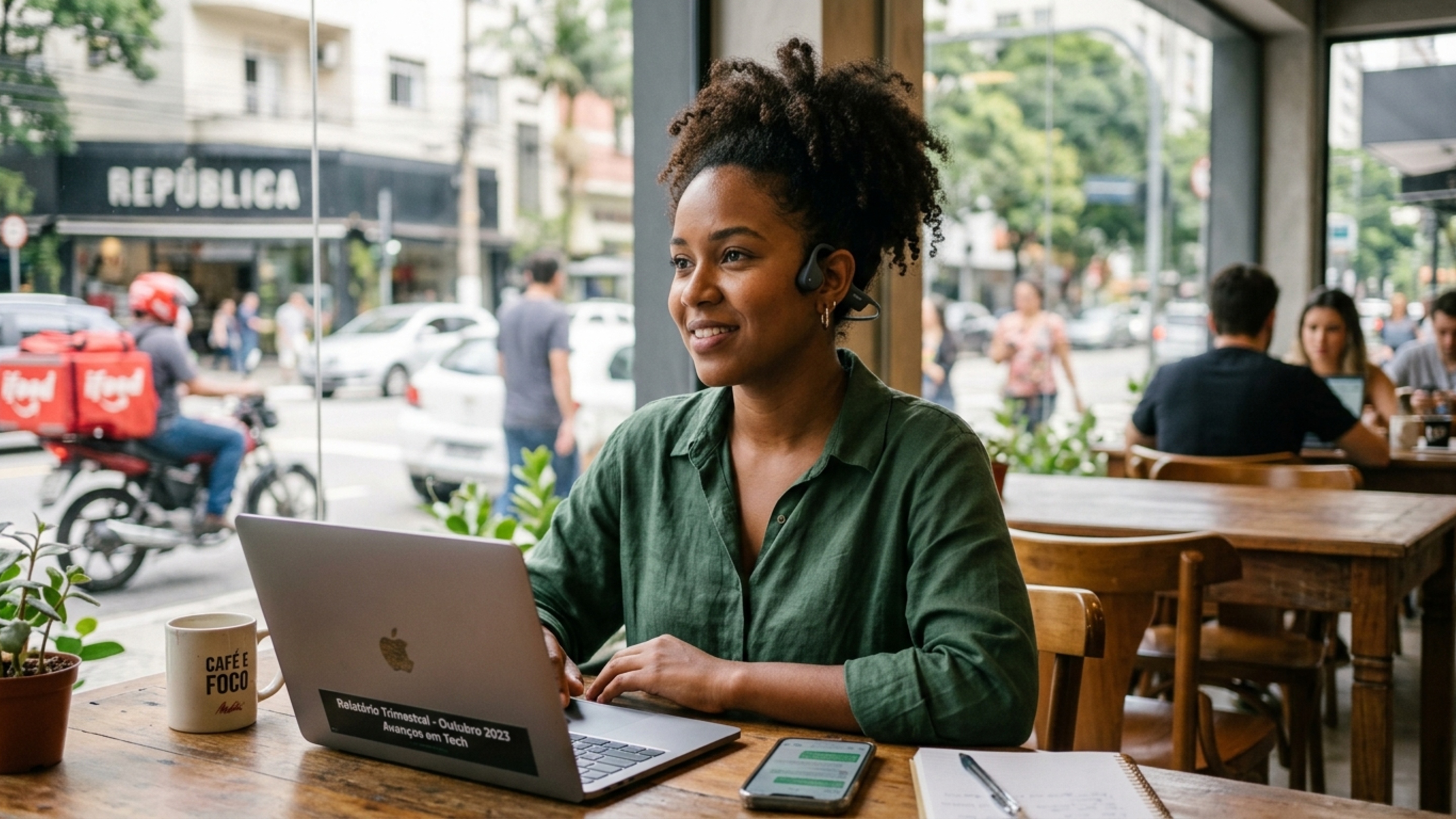 Fone open-ear chamou atenção porque tenta unir conforto, noção do ambiente e uso o dia inteiro