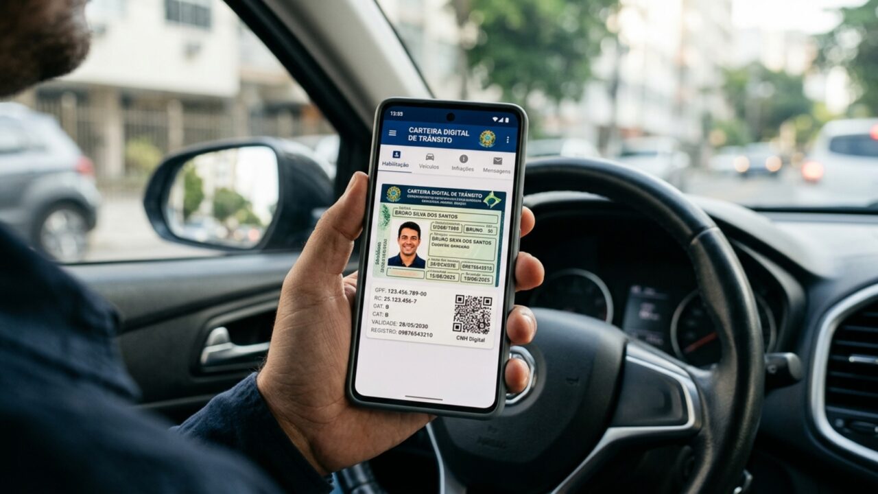 CNH digital em 2026: benefícios e desafios para motoristas no Brasil