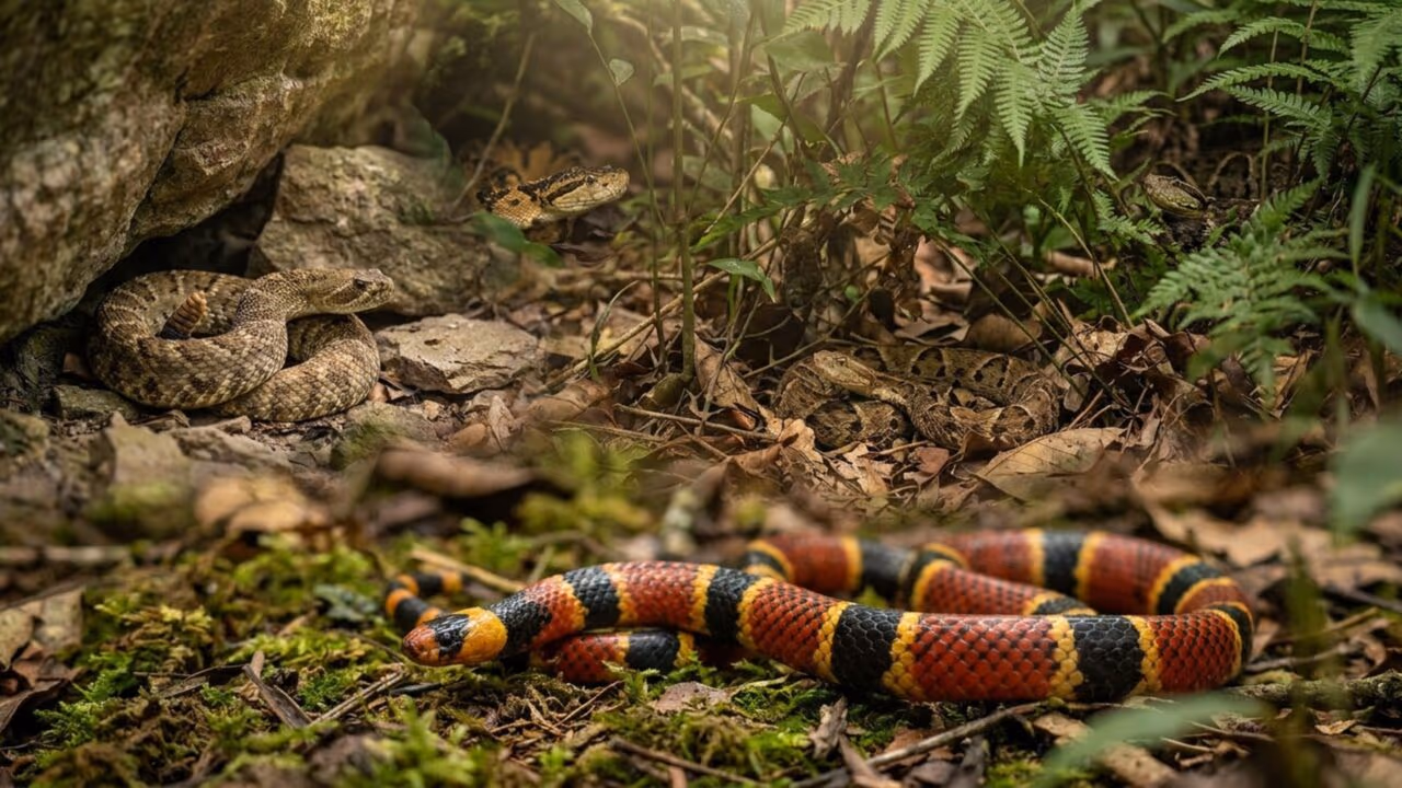 Cinco cobras peçonhentas do Brasil chamam atenção pelo risco do veneno e por sinais que exigem distância imediata