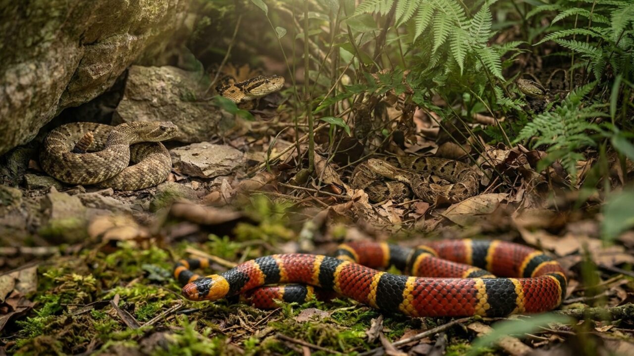Cinco cobras peçonhentas do Brasil chamam atenção pelo risco do veneno e por sinais que exigem distância imediata