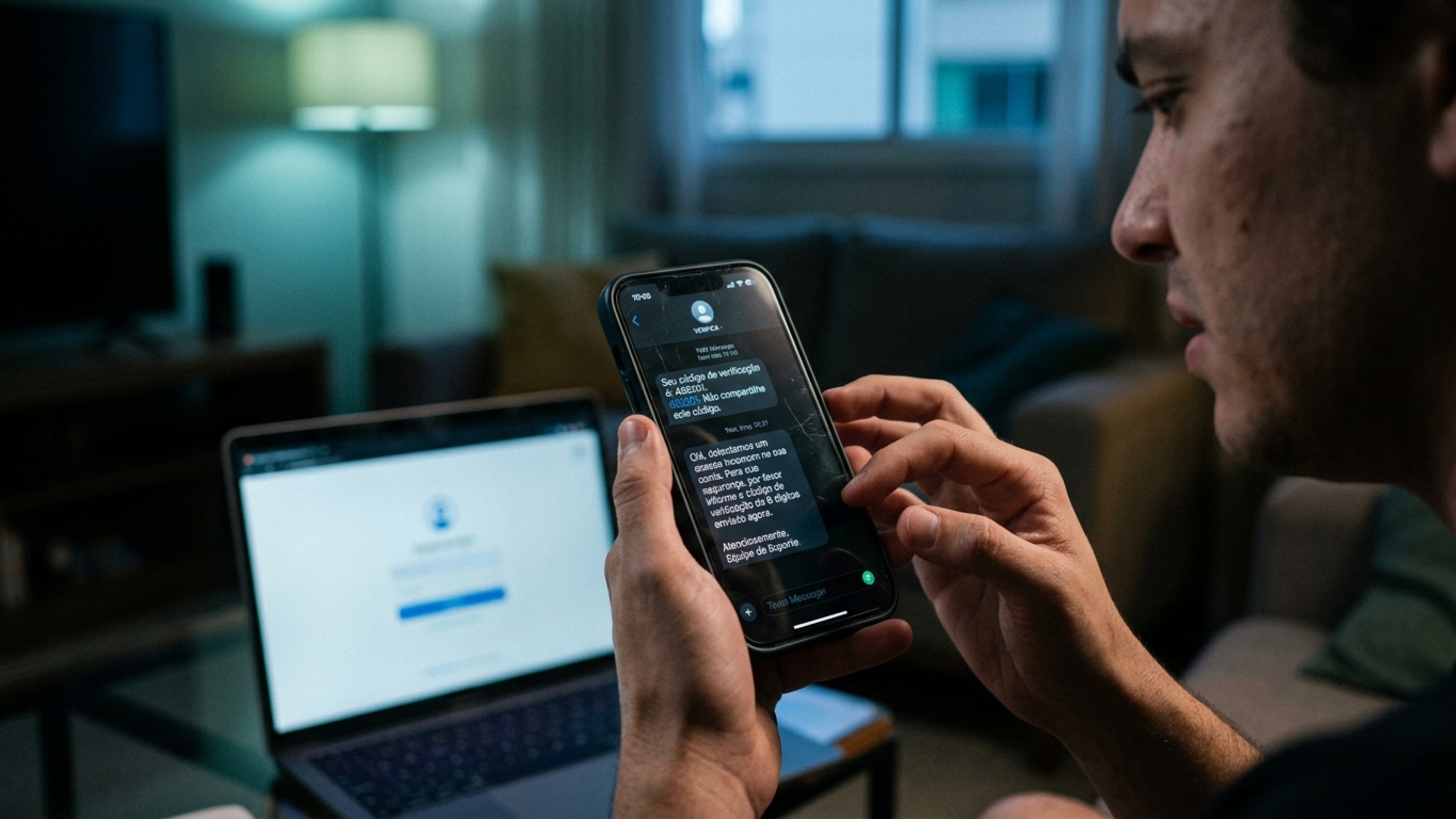 Golpe da recuperação de conta ou do código de verificação ainda funciona porque parece procedimento normal