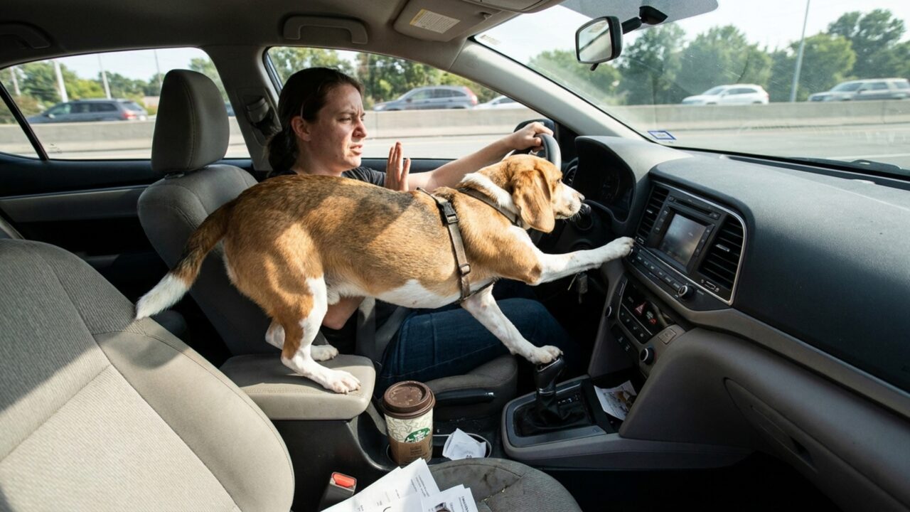 Motoristas que levam animais dentro do carro precisam conhecer o art. 252 do CTB