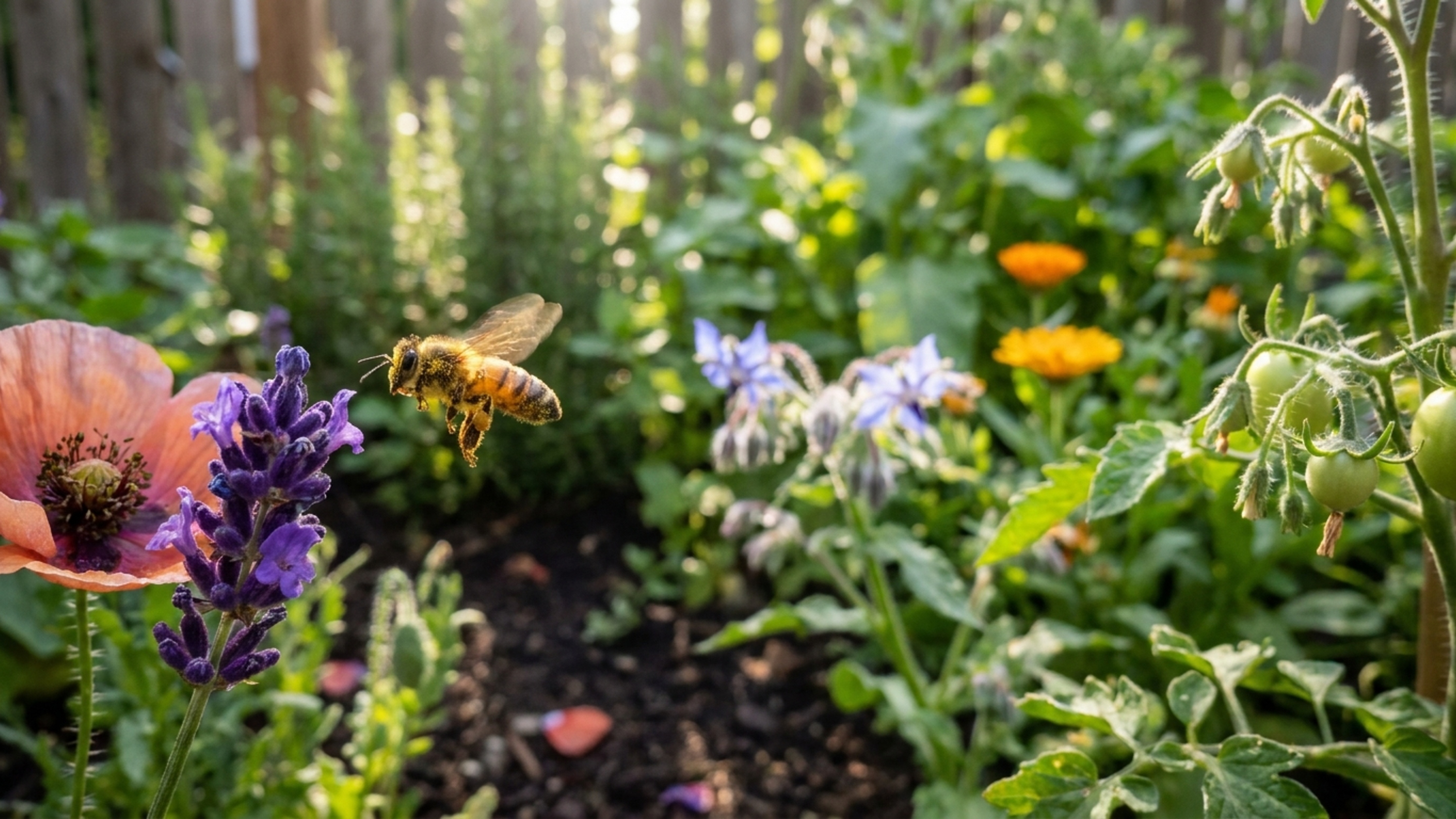 Como abelhas ajudam no jardim e o motivo pelo qual elas são mais importantes do que você imagina