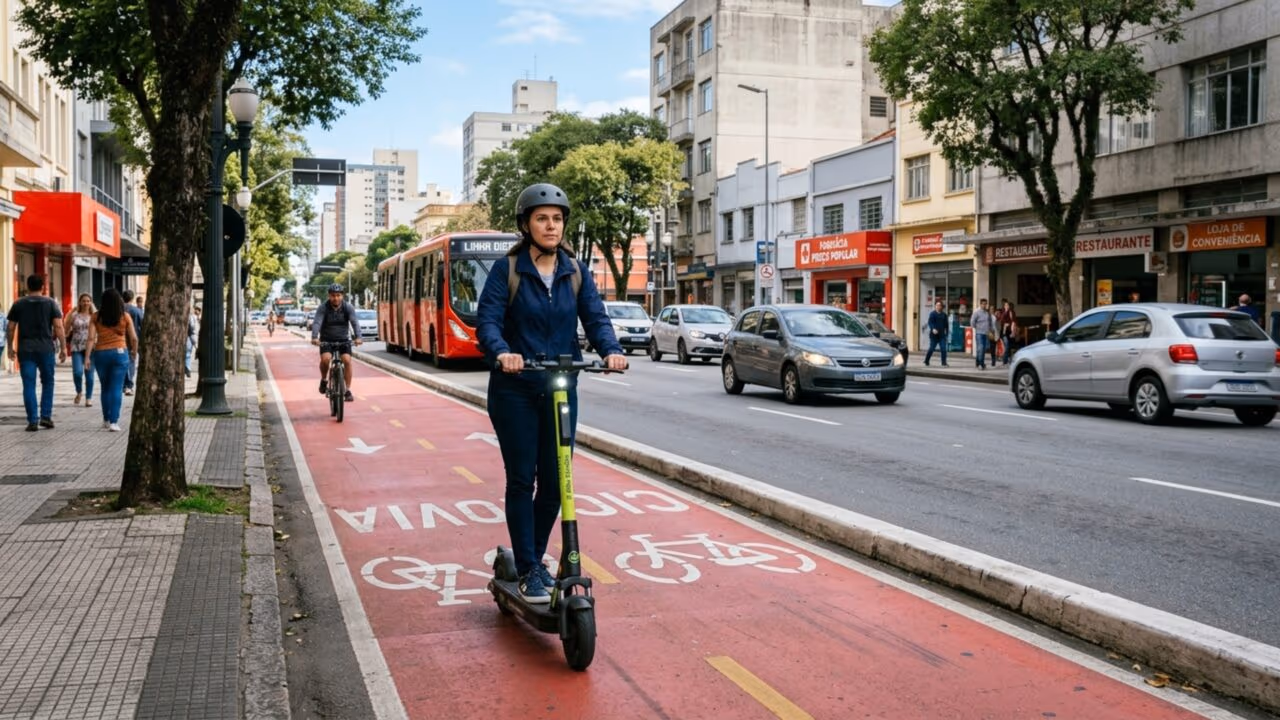 Patinete elétrico dá multa? O que diz a lei sobre o seu uso na calçada?